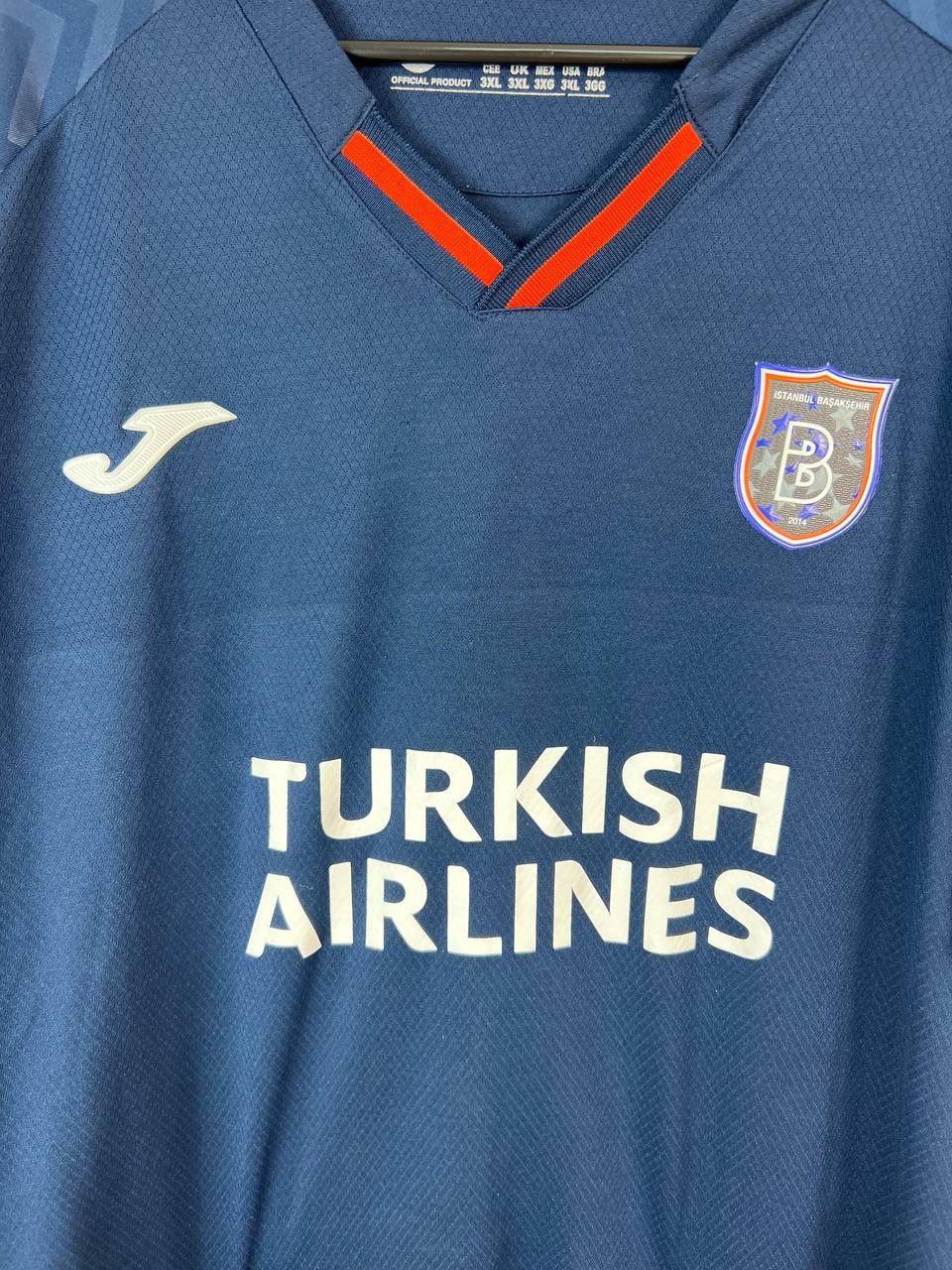 Joma Joma Istanbul Basakeshir 2022-23 Away Football Jersey Sz 3XL Size US XXL / EU 58 / 5 - 2 Thumbnail
