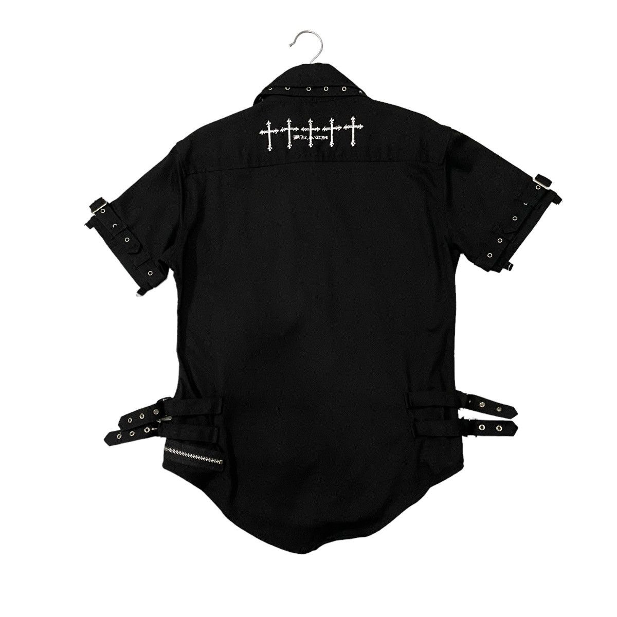 Le Grande Bleu (L.G.B.) Vintage Reach Keystation Bondage Punk Seditionaries Shirt Size US M / EU 48-50 / 2 - 12 Thumbnail