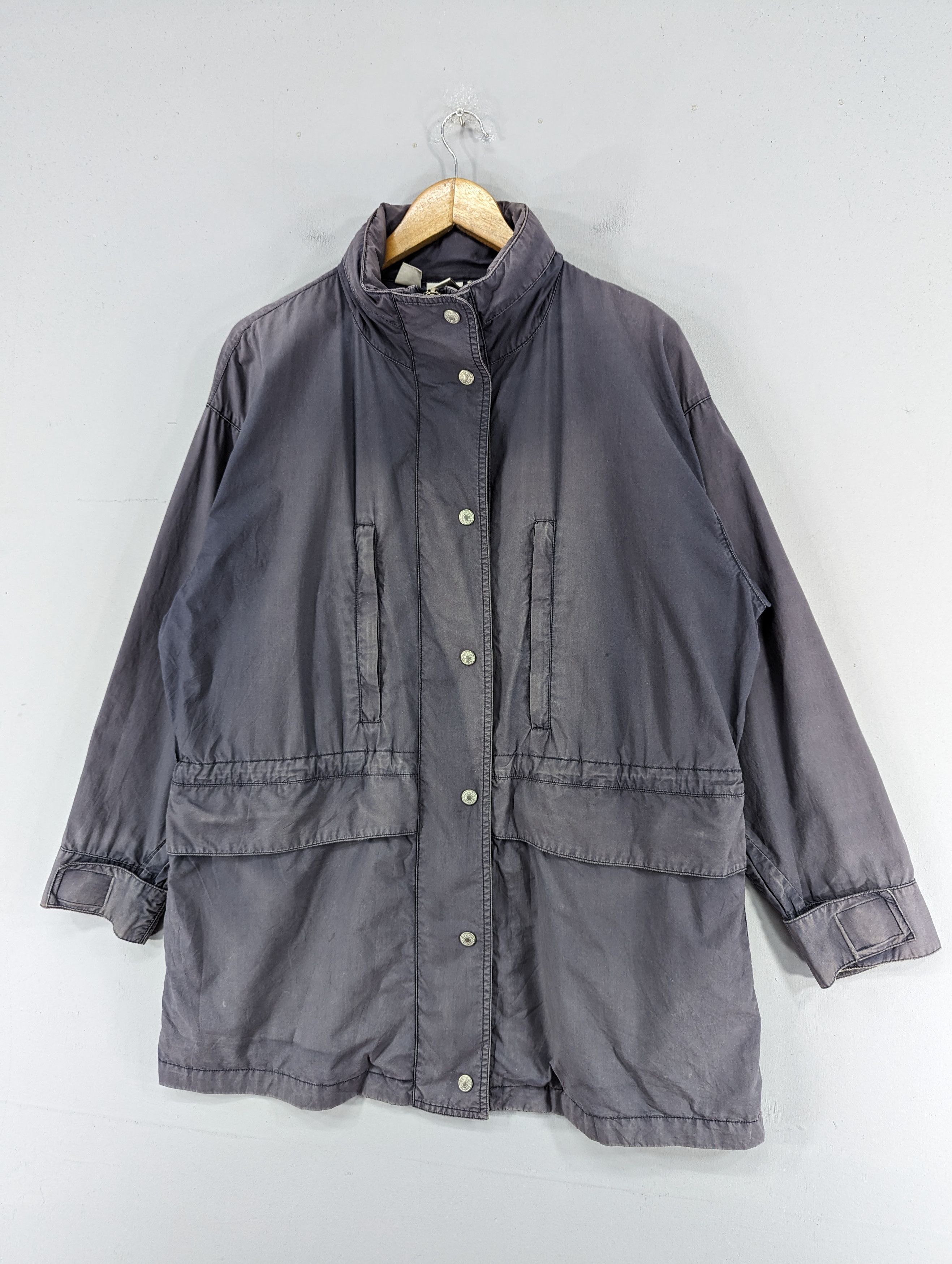 DKNY Vintage DKNY Classic Donna Karan Distressed Jacket Size US L / EU 52-54 / 3 - 3 Thumbnail