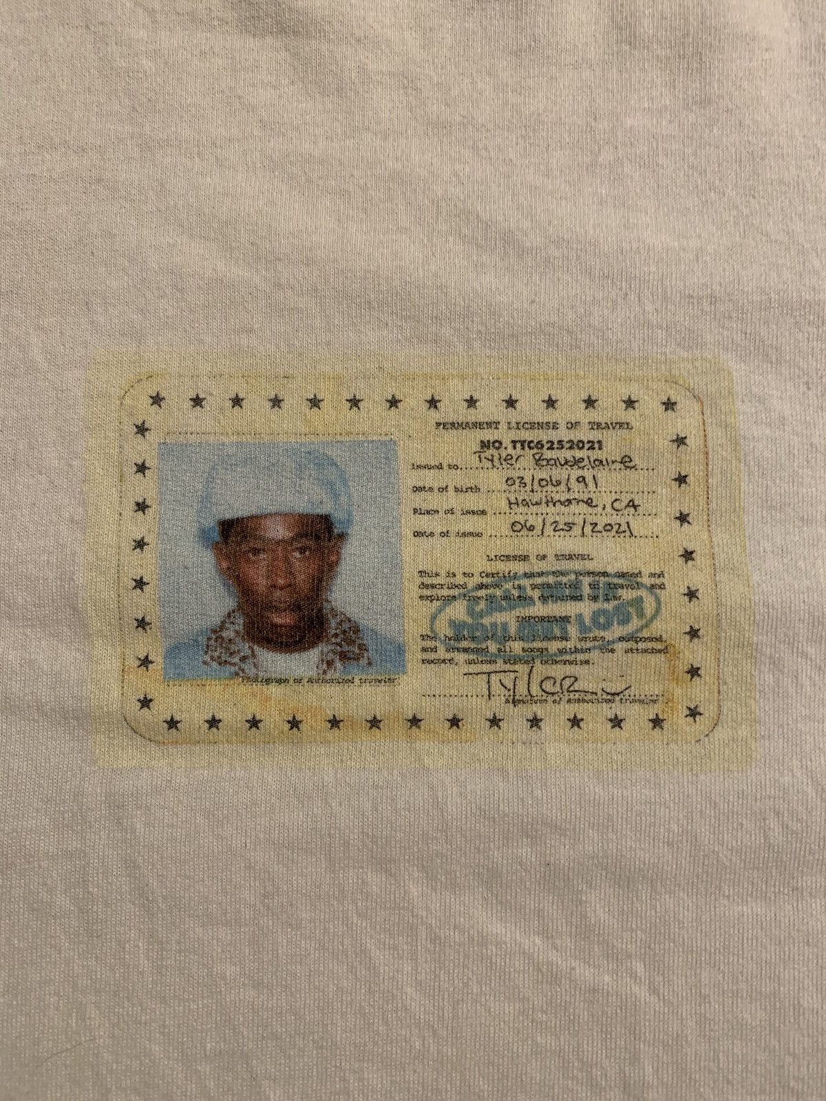 Tyler The Creator Tyler, The Creator Call Me If You Get Lost Merch Tee Size US XL / EU 56 / 4 - 2 Thumbnail