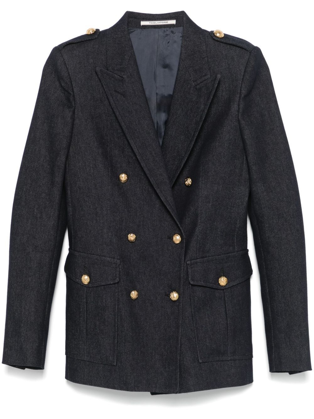 HEATHER WOOL DOUBLE-BREASTED JACKET