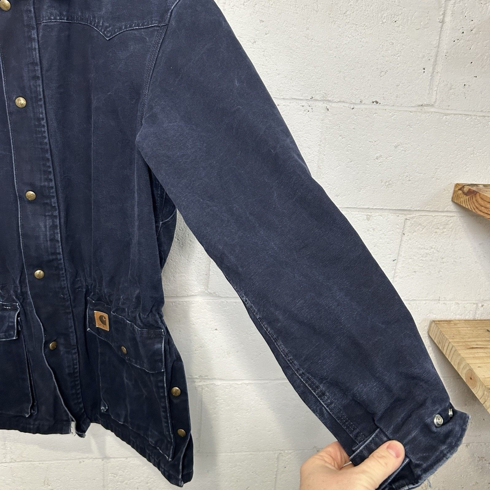 Carhartt Vintage Carhartt Blanket-Lined Barn Jacket “Midnight Blue” Size US M / EU 48-50 / 2 - 6 Thumbnail