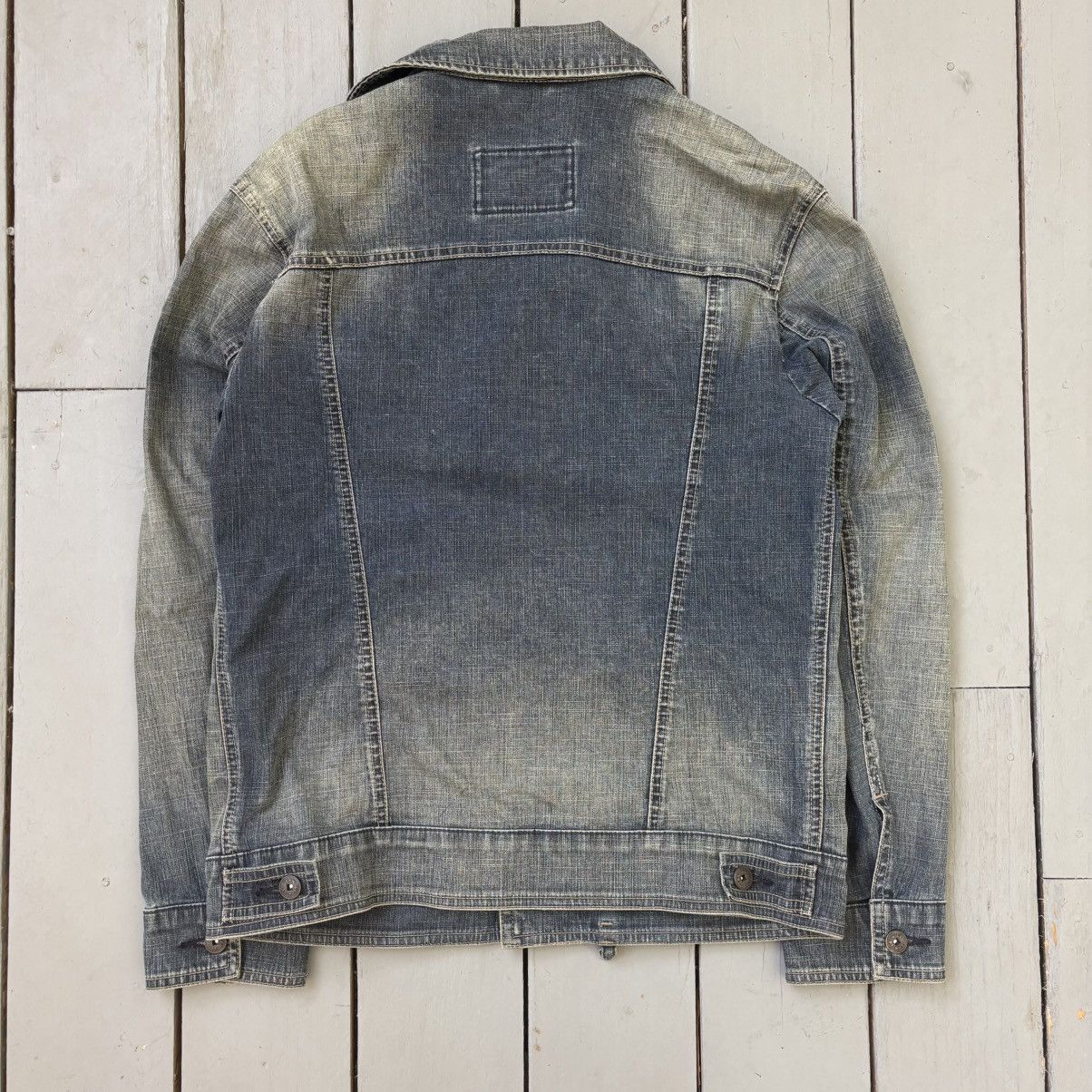 Marithe + Francois Girbaud Dual Zip Denim Jacket Size US M / EU 48-50 / 2 - 4 Thumbnail