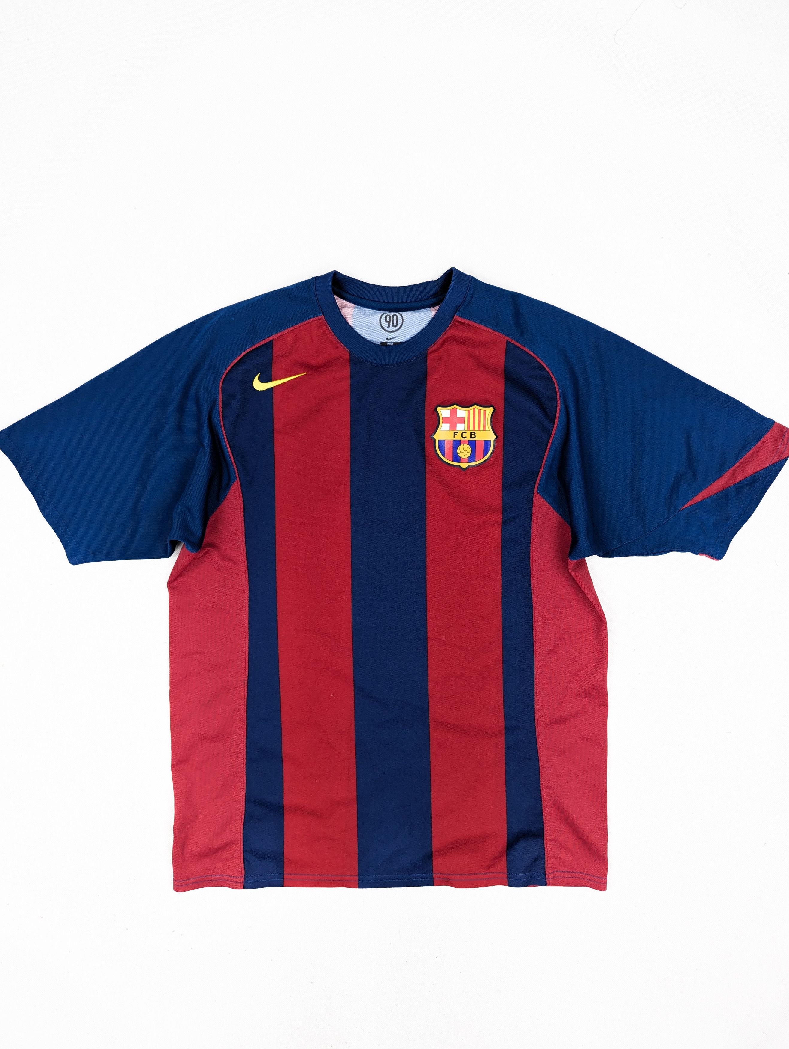 Nike FC Barcelona 2004 soccer jersey football M