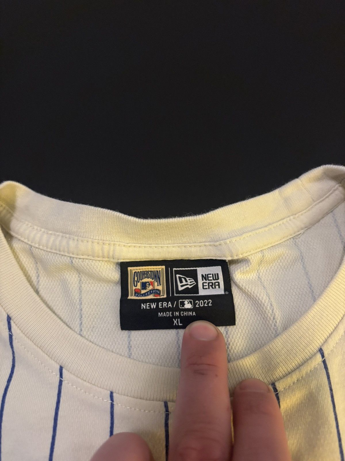 New Era Dodgers New Era Cooperstown Shirt Size US XL / EU 56 / 4 - 3 Thumbnail