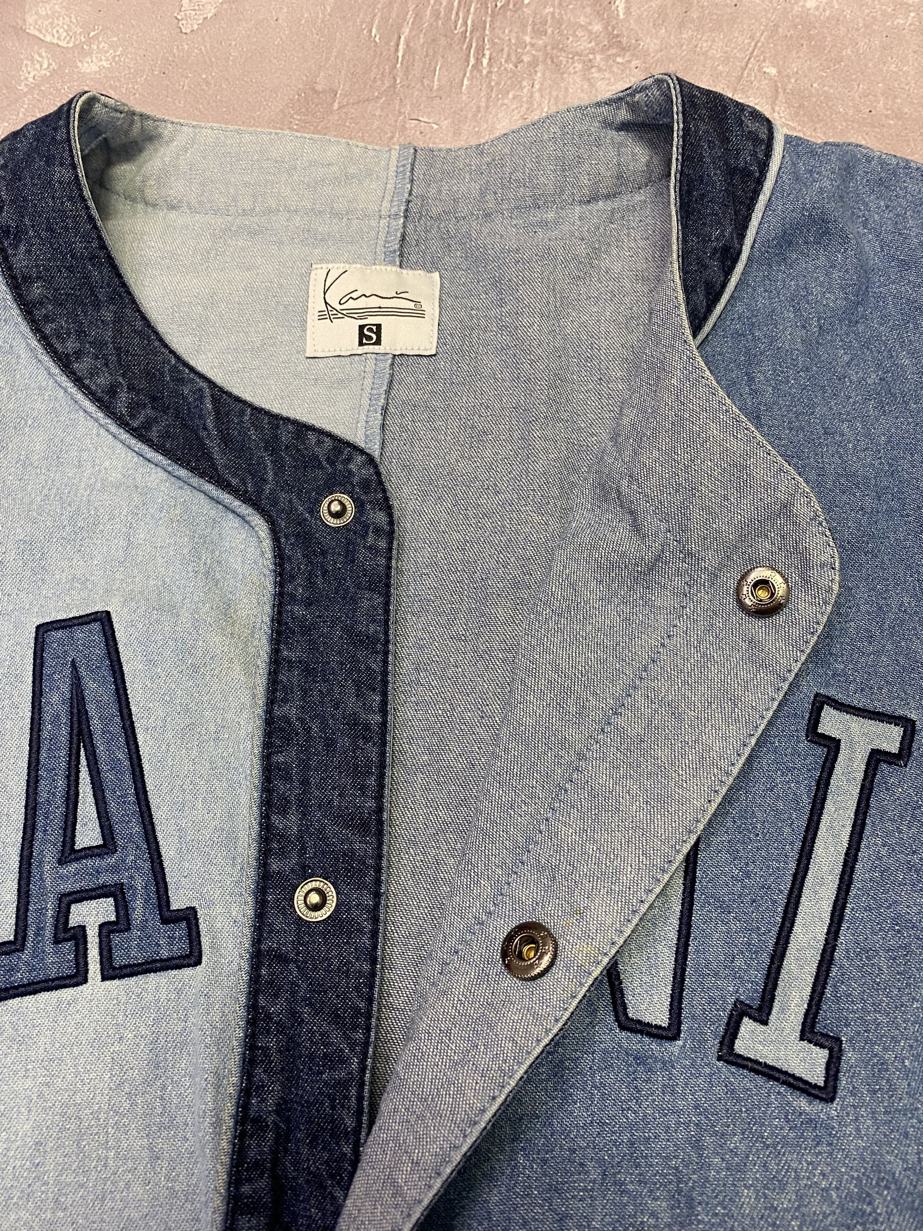 Karl Kani Karl Kani Denim Jersey Tee Big Logo Size US S / EU 44-46 / 1 - 4 Thumbnail