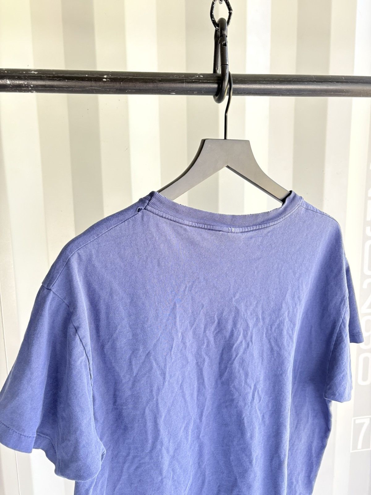 Vintage Thrashed Faded Shirt Distressed Boxy Fit Pocket ERD Grunge Size US L / EU 52-54 / 3 - 6 Thumbnail
