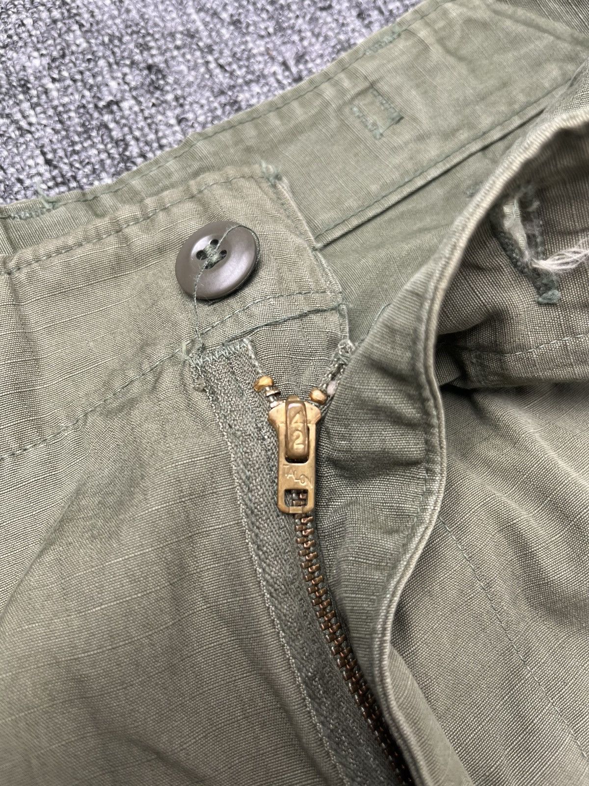 Vintage Vintage Millitary rip stop OG-107 mfg cargo pants Size US 32 / EU 48 - 5 Thumbnail
