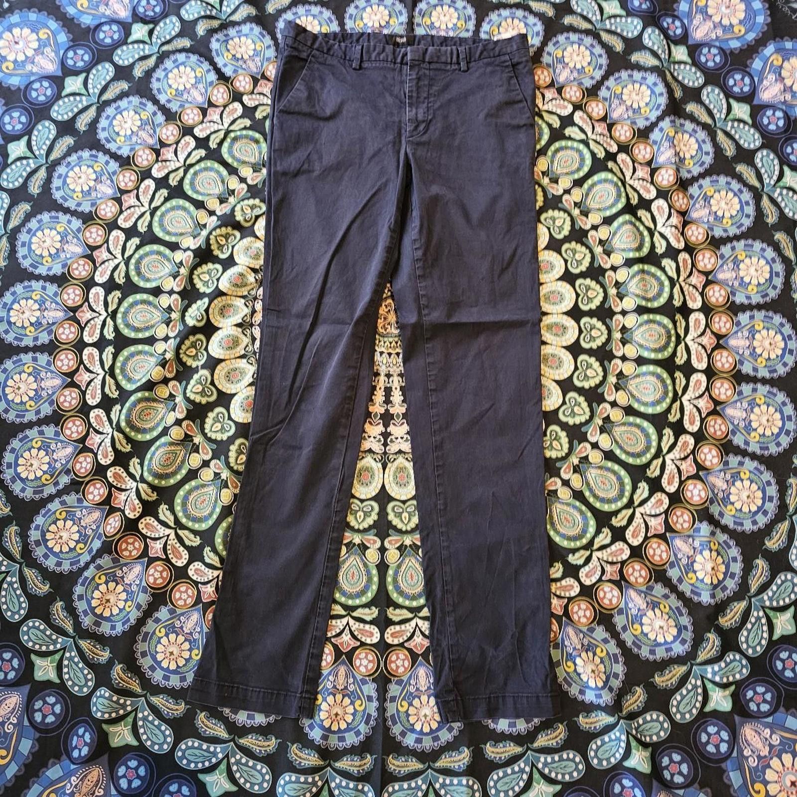 Hugo Boss Hugo Boss Men's Navy Casual Dress Pants Size US 30 / EU 46 - 1 Thumbnail
