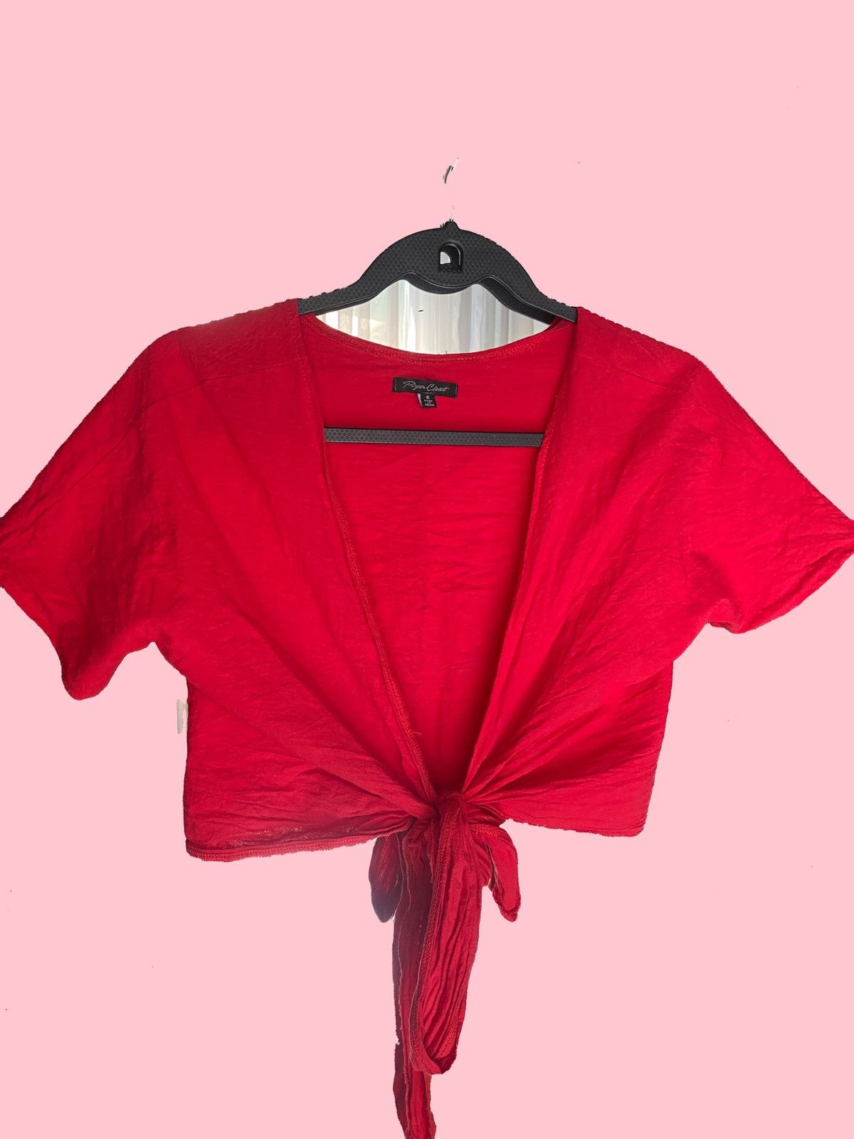Paper Denim & Cloth Tie up Crop top Size S / US 4 / IT 40 - 2 Thumbnail