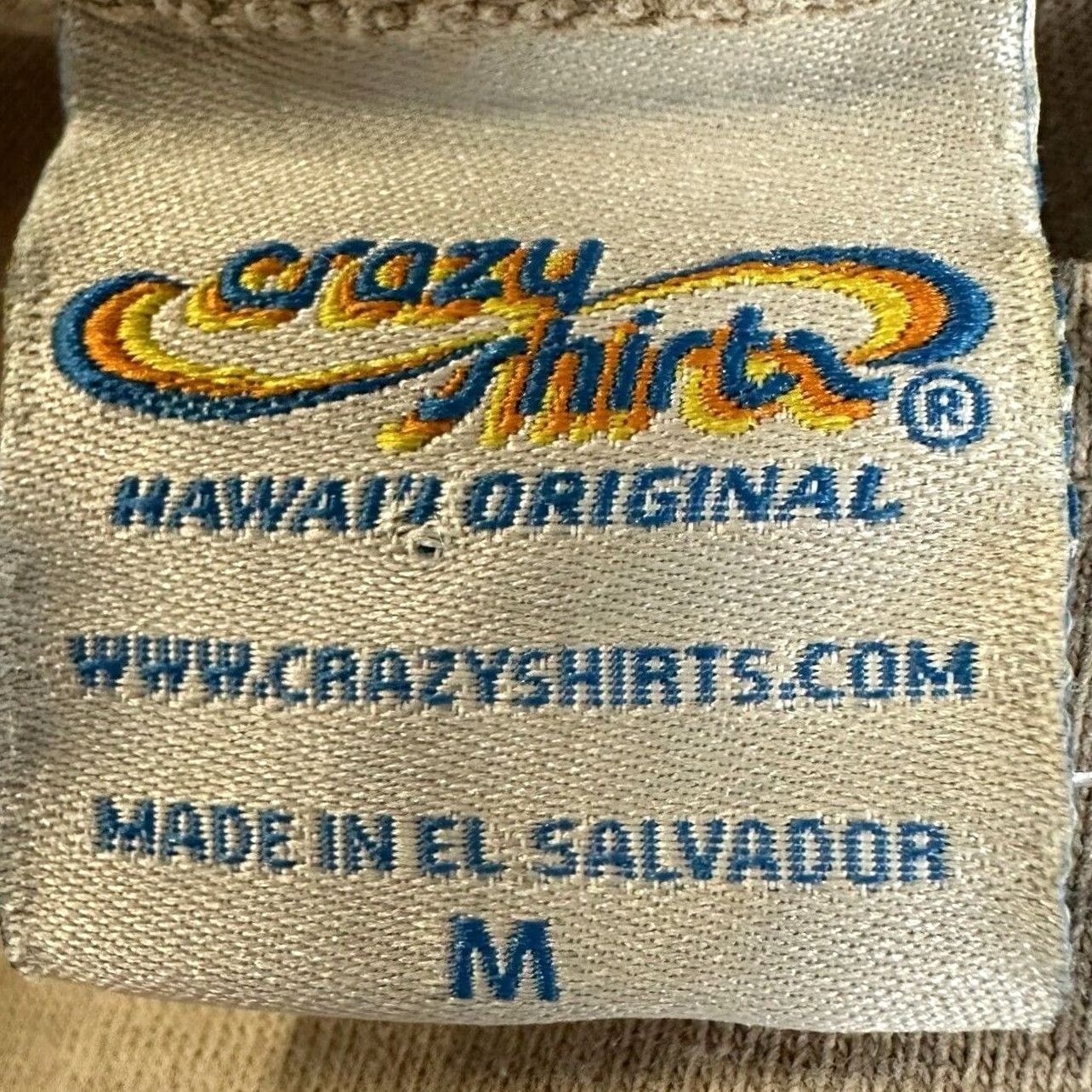 Vintage VINTAGE Honolulu Hawaii Shirt Unisex Medium Tan Kona Coffee Dyed Casual Crazy Shirts NEW Size US M / EU 48-50 / 2 - 5 Thumbnail