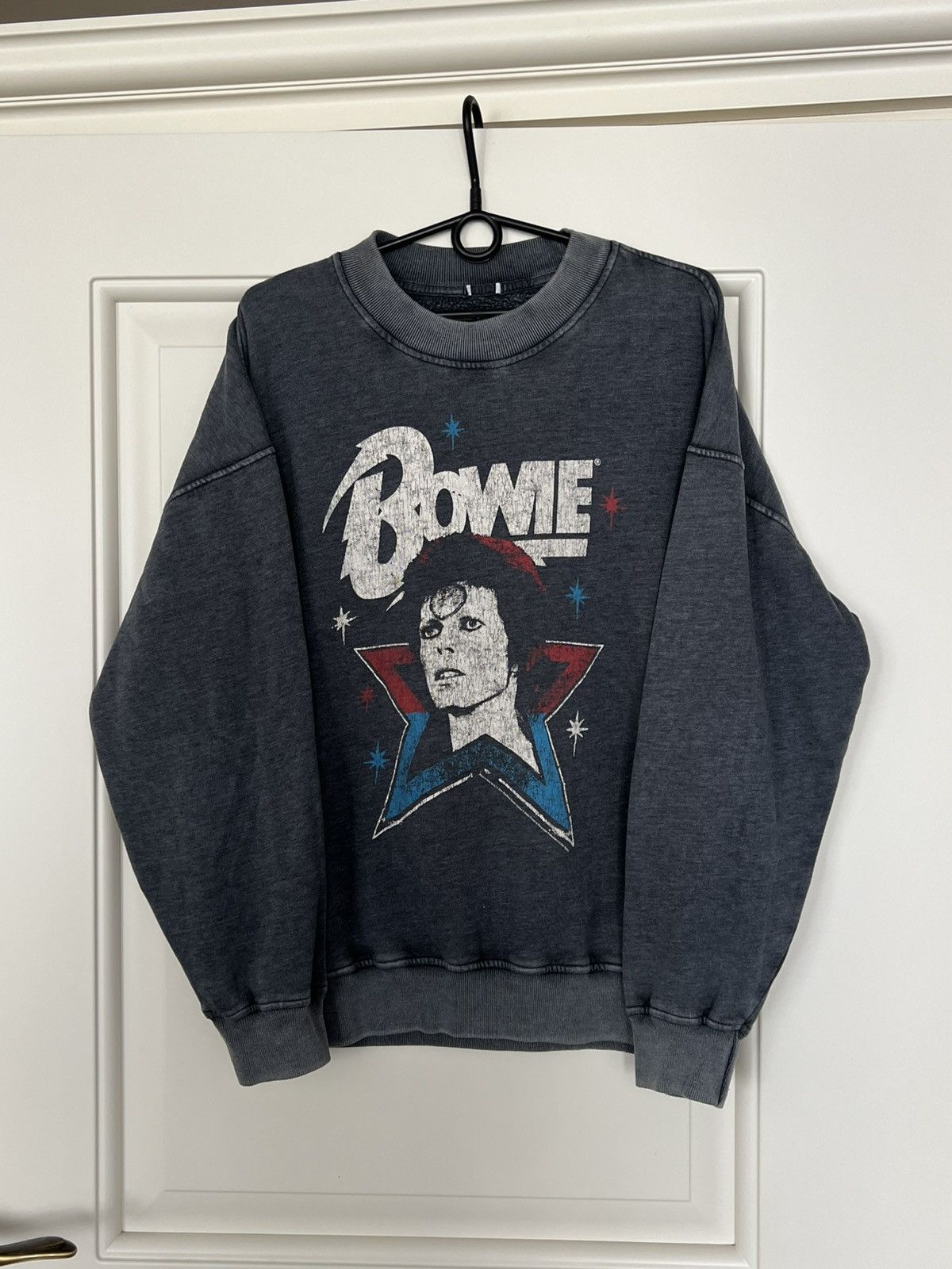 Band Tees Bowie Band Sweatshirt Rock Musician Size US M / EU 48-50 / 2 - 1 Thumbnail
