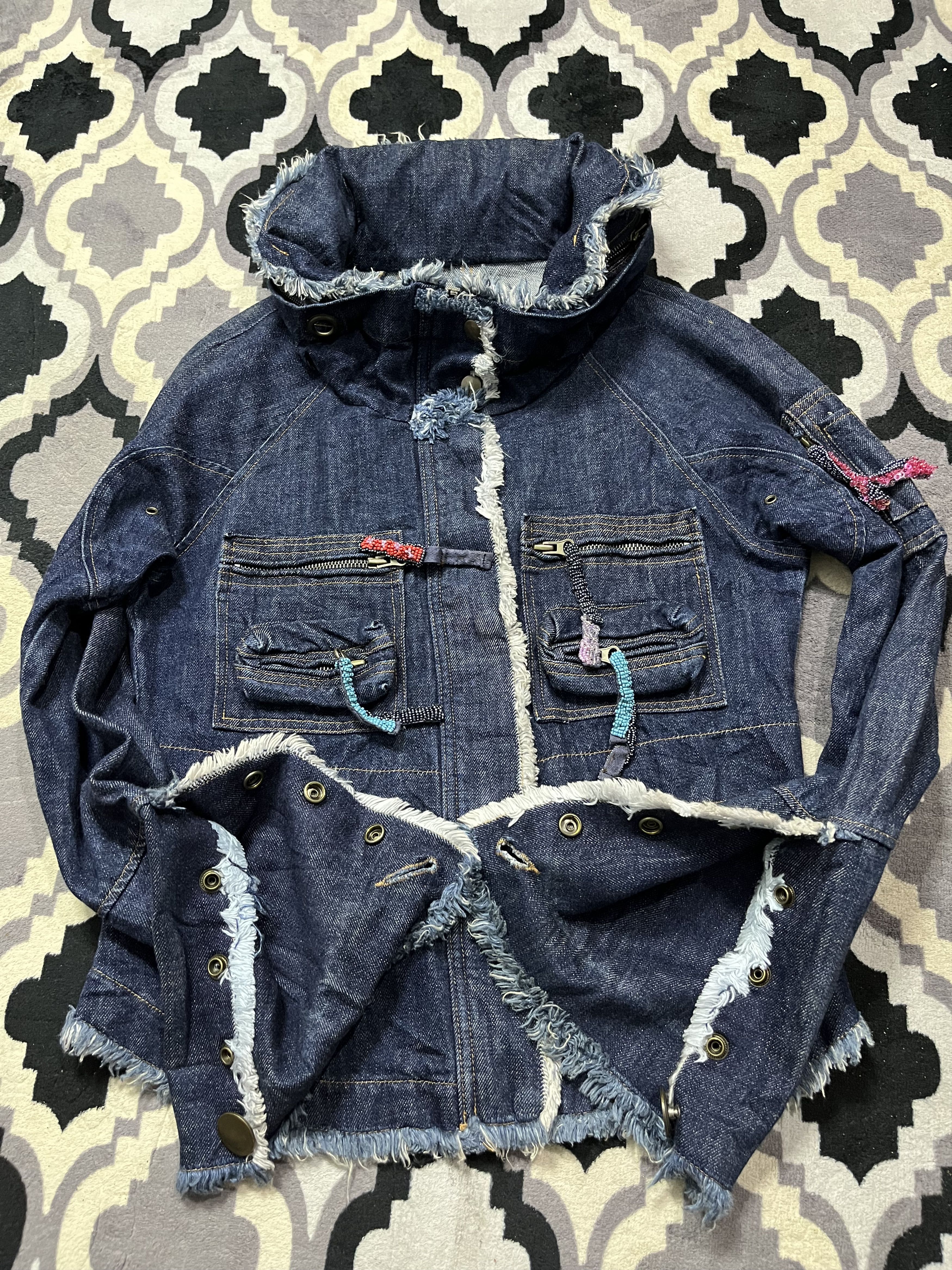 【GOA】bono denim jacket Goa style bono denim jacket
