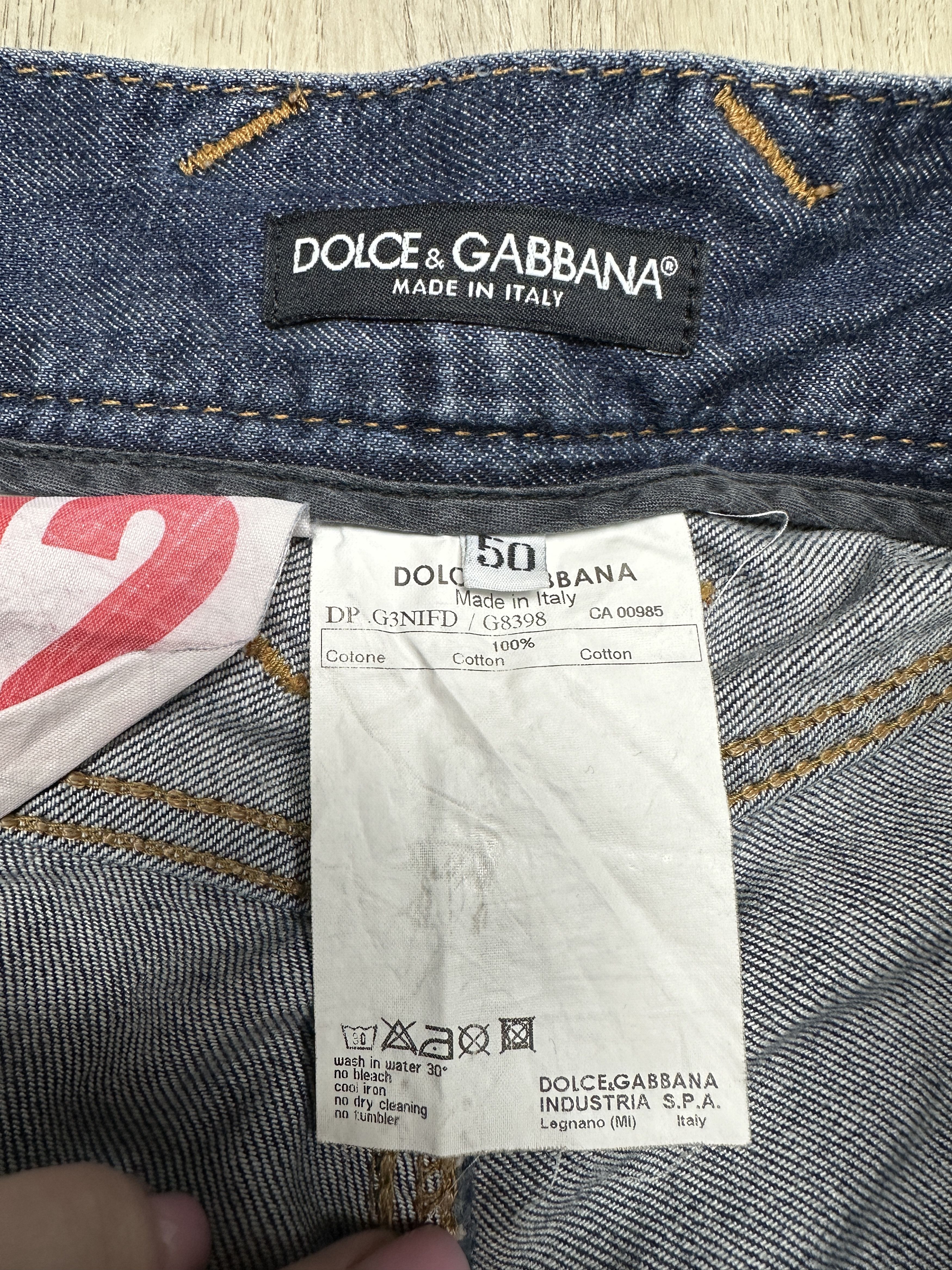 Dolce & Gabbana Dolce & Gabbana Mens LOW RISE Denim Pants Jeans Size US 34 / EU 50 - 6 Thumbnail