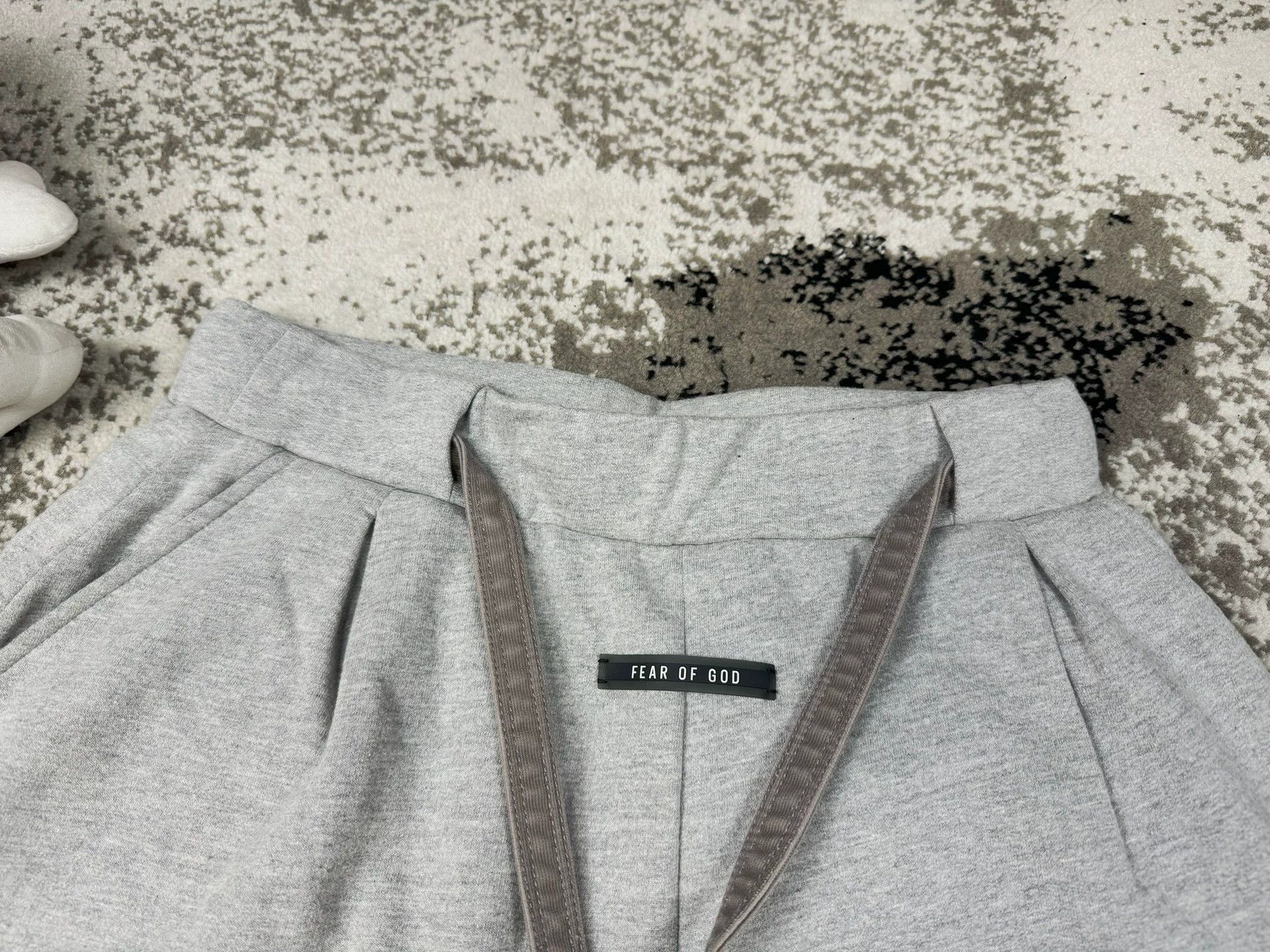 Fear of God Fear of God 6th Gray Cotton Ribbon Shorts M 1-2wears Size US 32 / EU 48 - 3 Thumbnail