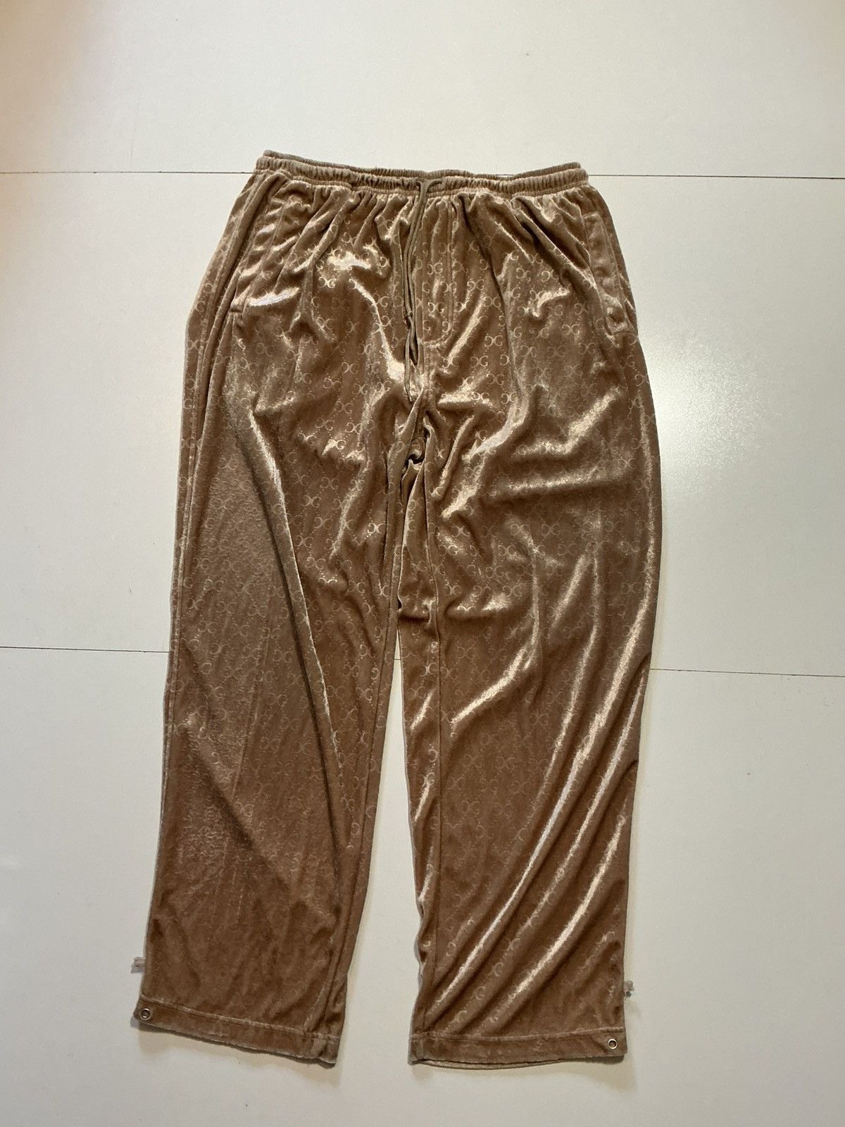 Other Vintage Y2K Crescendo GG Monogram Velour 2PC Set Tracksuit Size US 38 / EU 54 - 4 Thumbnail