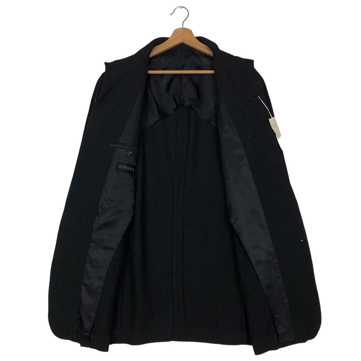 Issey Miyake 🔥Vintage Chore Work Jacket Barreaux Japan Made Rich Black Size US M / EU 48-50 / 2 - 13 Thumbnail
