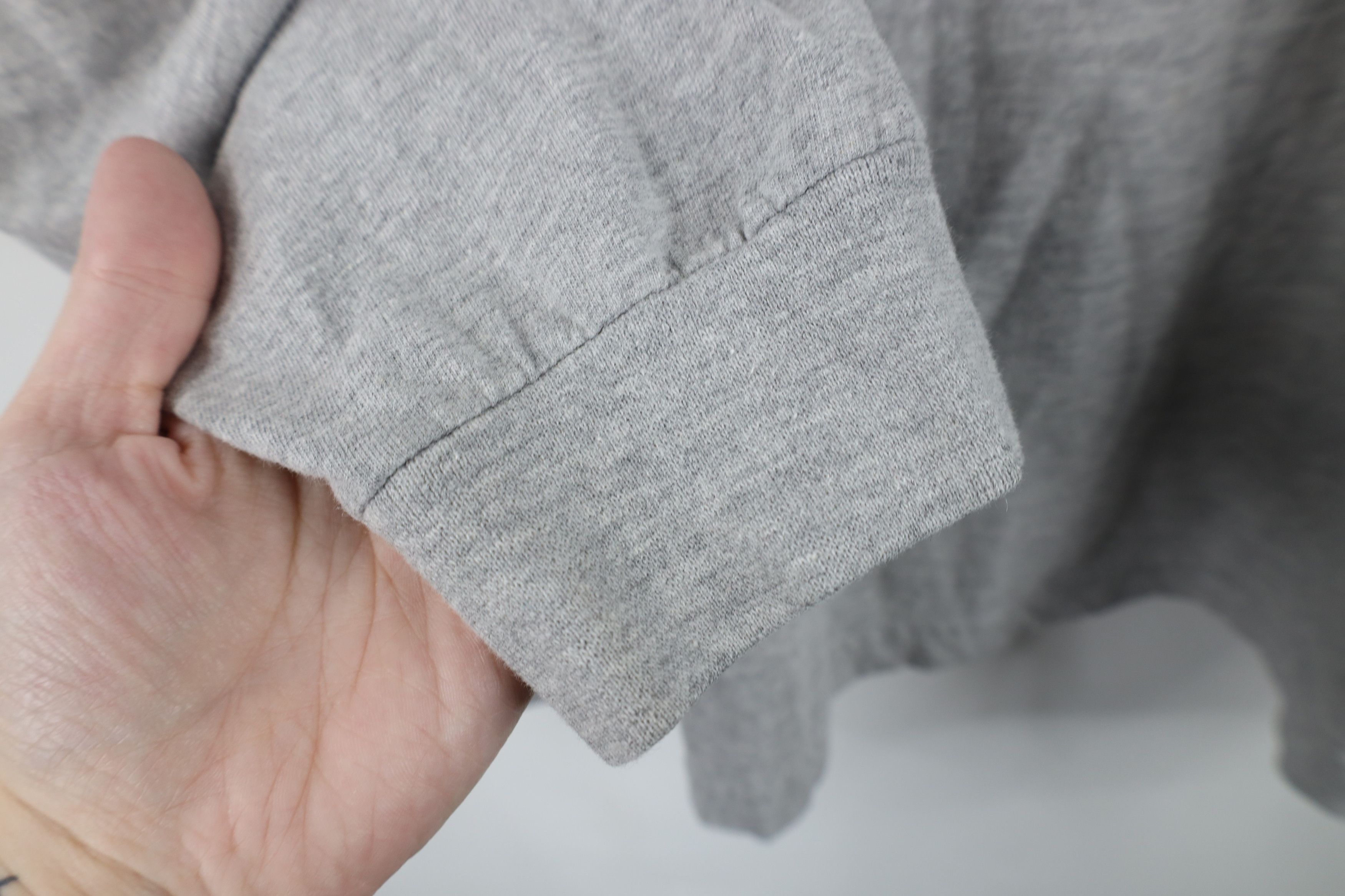 Vintage Vintage 90s Streetwear Long Sleeve Henley T-Shirt Gray Size US XL / EU 56 / 4 - 5 Thumbnail