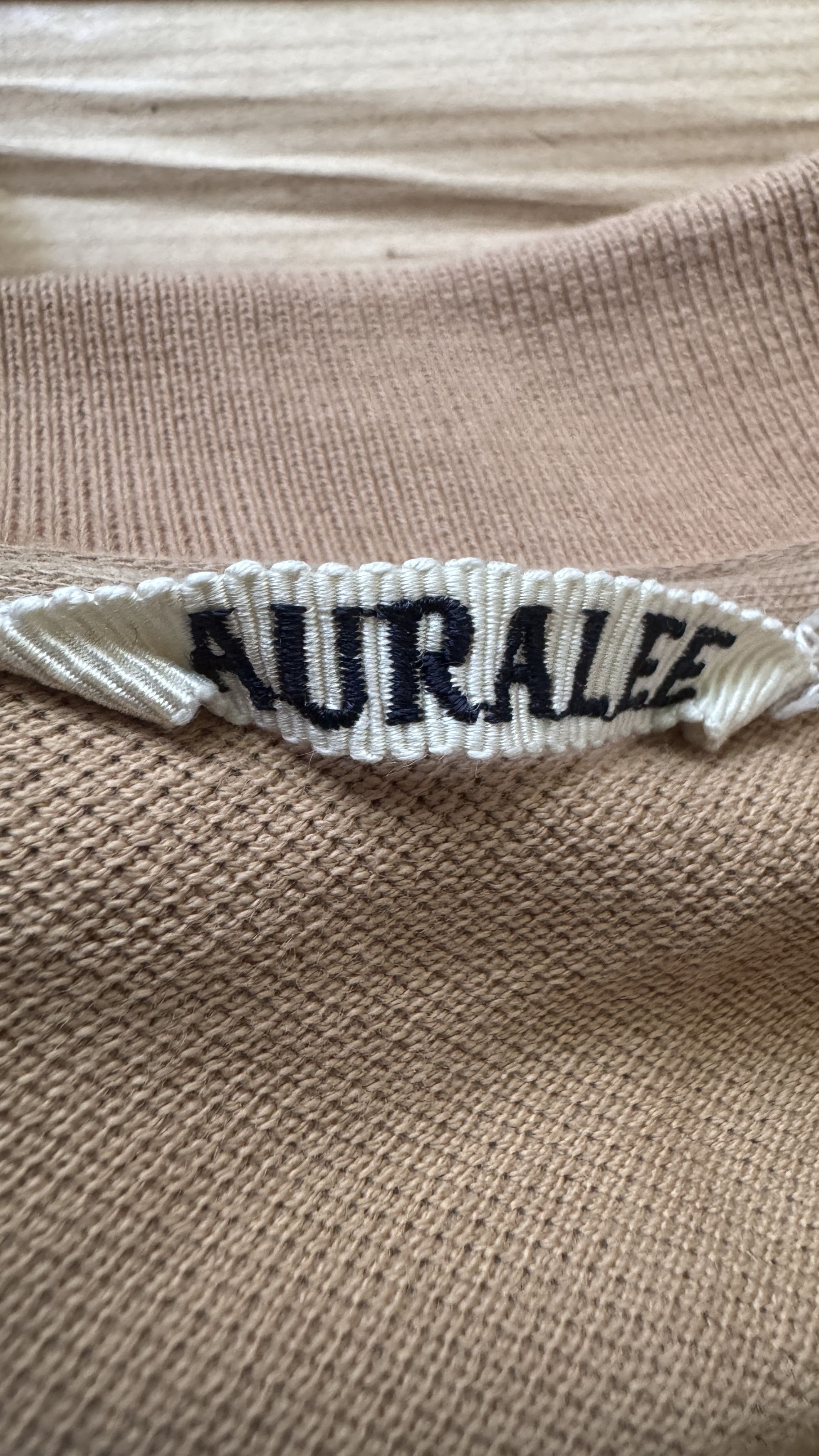 Auralee aa . 4 . super fine cotton pique big polo . A23SP01SK Size US M / EU 48-50 / 2 - 3 Thumbnail
