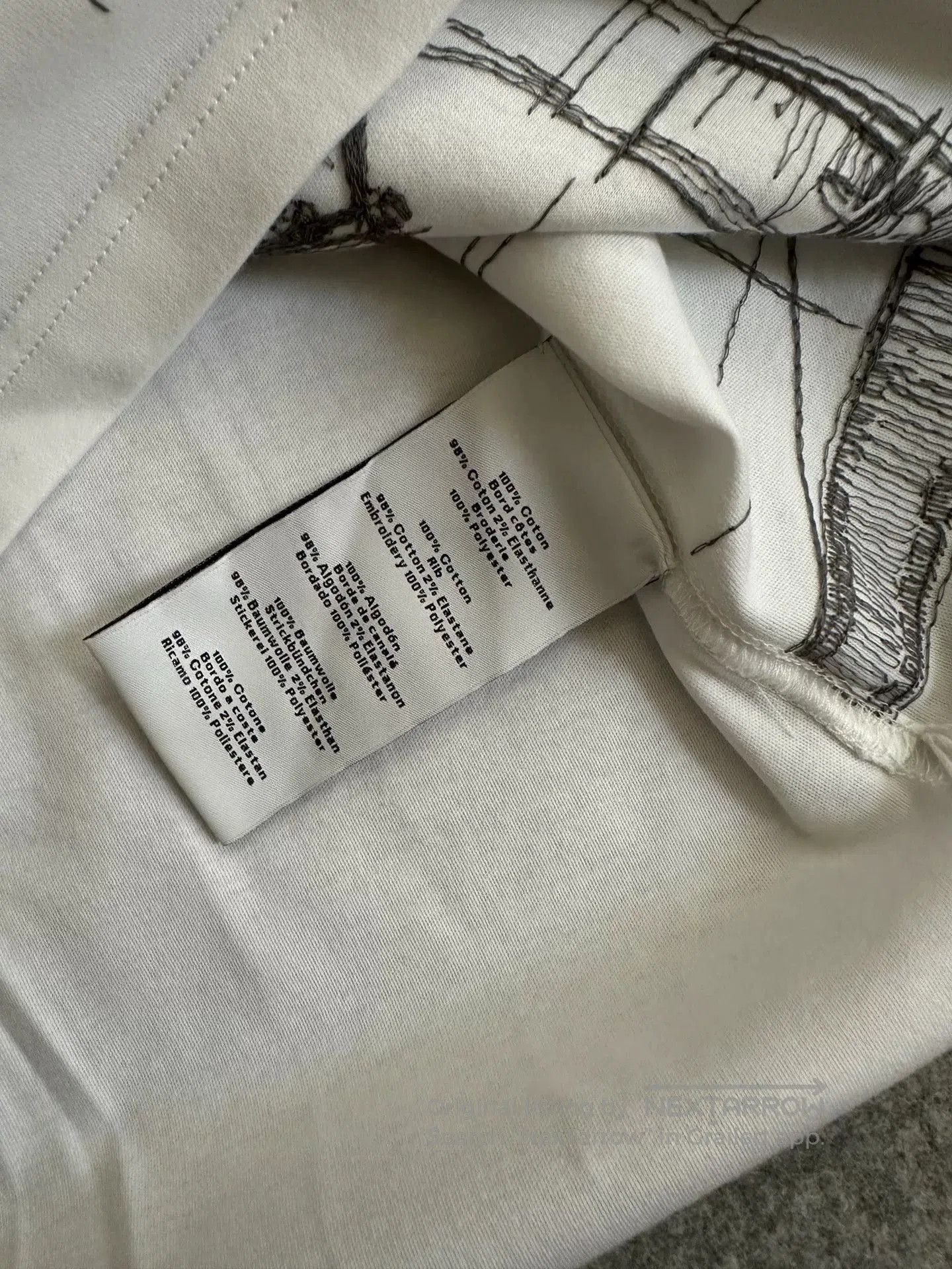 Hermes Hermes New Men's M Graffiti T. Size US M / EU 48-50 / 2 - 4 Thumbnail