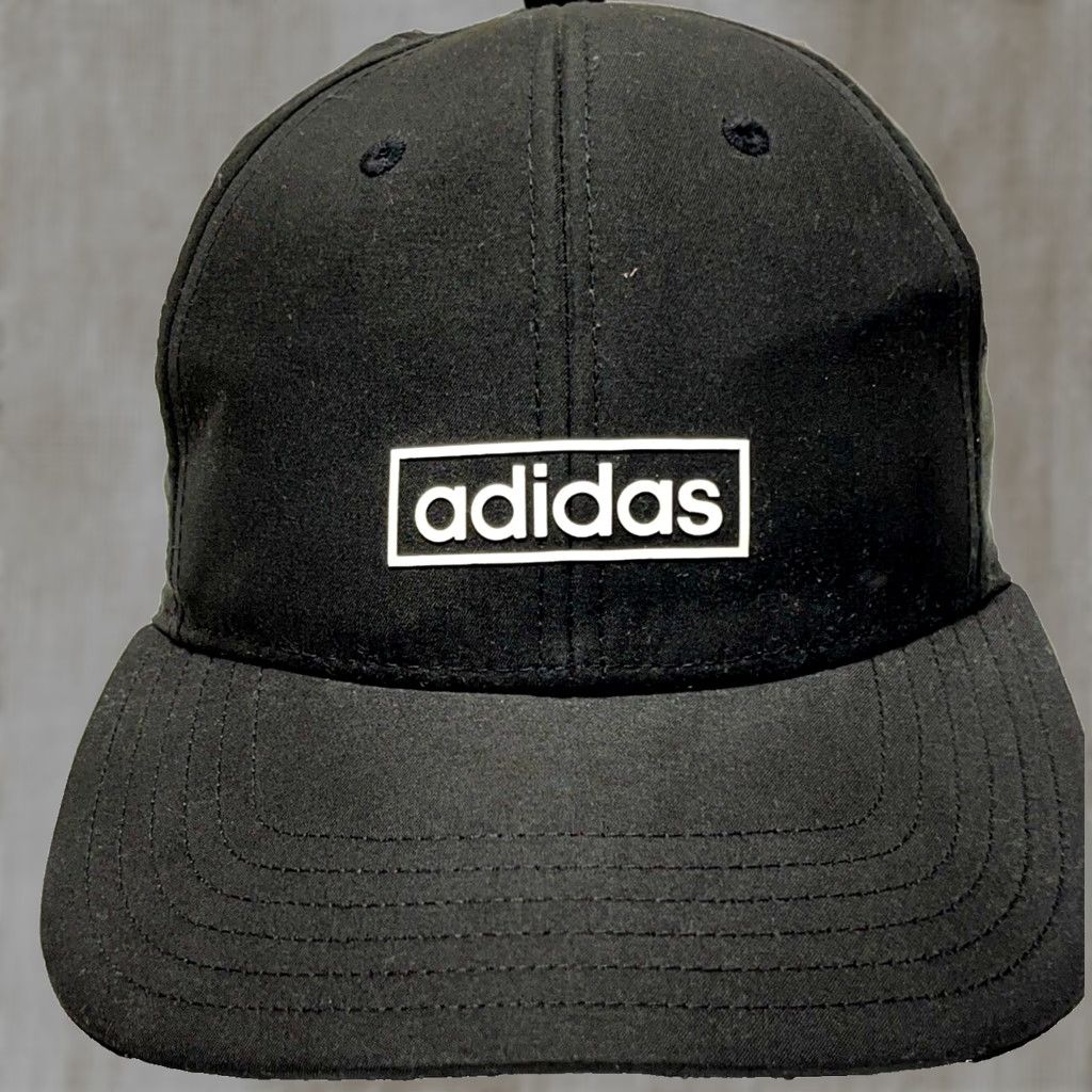 Adidas Adidas Hat Cap Snap Back Black White Performance Golf Clima Cool Adult Basebal l Cap Size ONE SIZE - 1 Thumbnail