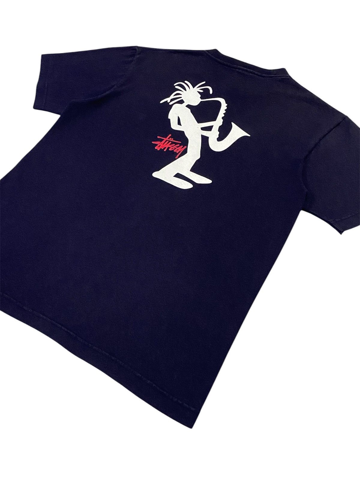 Stussy × Vintage Vintage Stussy Rasta Dark Blue Shirt Size US M / EU 48-50 / 2 - 16 Thumbnail