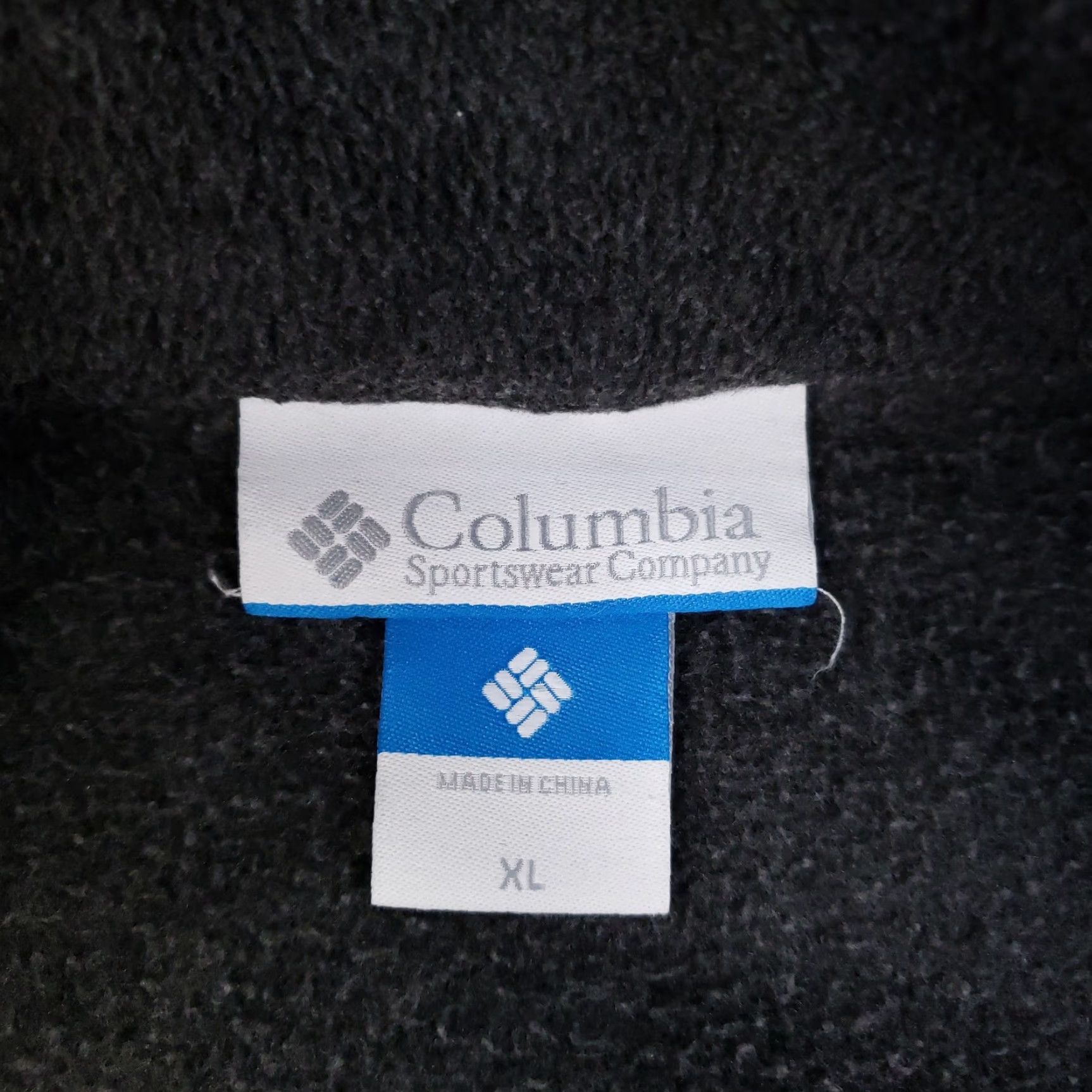 Layer 8 Columbia Jacket Mens XL Gray Full Zip Fleece Outdoor Layer Mock Neck Wind-Resistant Pockets Zipper Embroidered Logo 90s? (no, not 90s) Size US XL / EU 56 / 4 - 5 Thumbnail