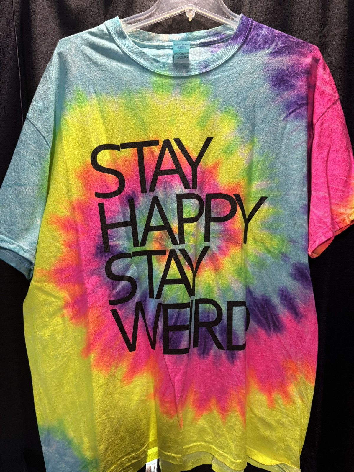Other Dakota of earth “stay happy stay weird” tie dye Size US L / EU 52-54 / 3 - 1 Thumbnail