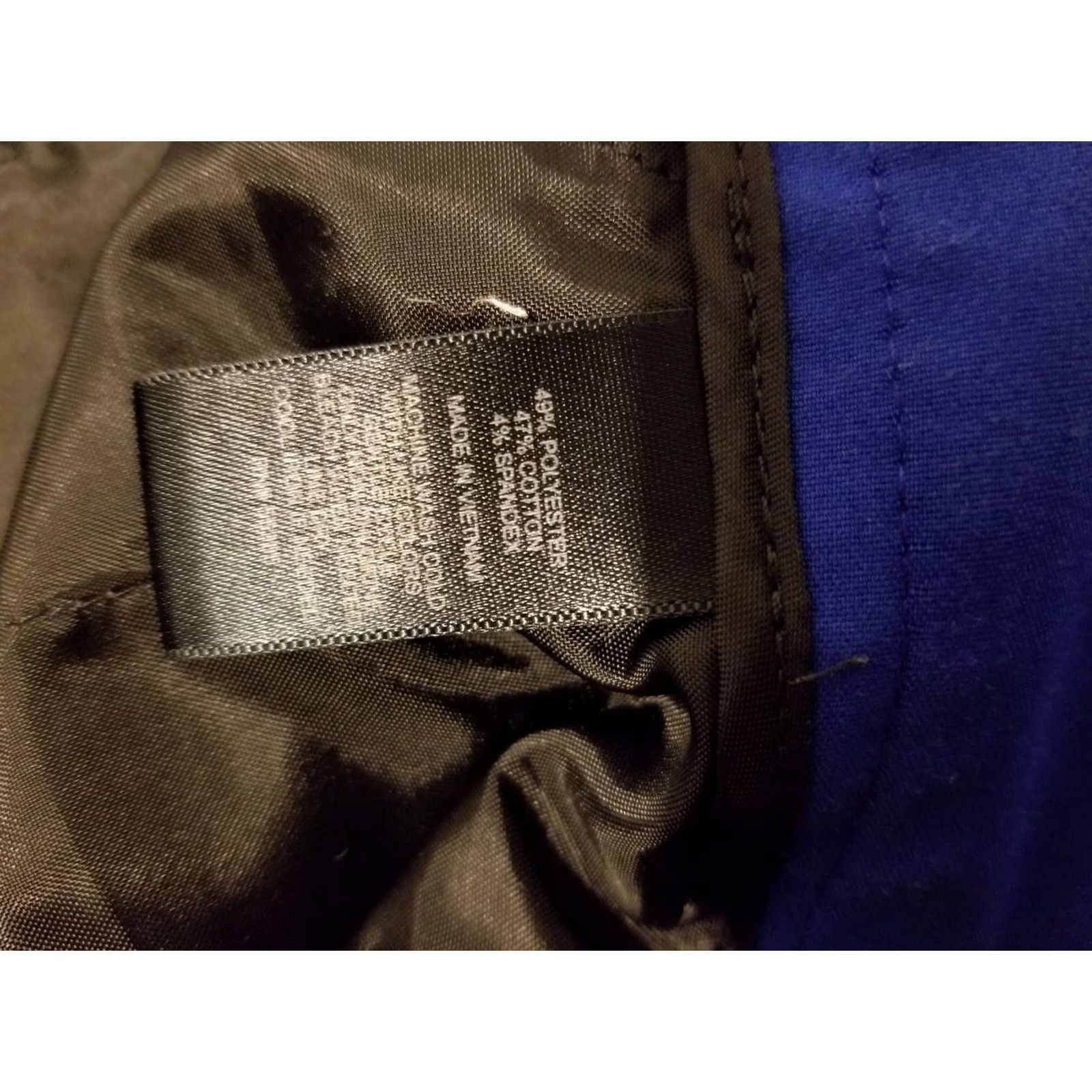 Express Womens Express Pants Chino Slacks Trousers Blue 8R Regular Size 8 Size 30" / US 8 / IT 44 - 6 Thumbnail