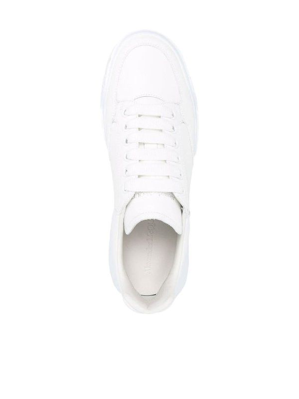 Alexander McQueen o1w1db10725 Court Trainer in White Size US 7 / EU 40 - 4 Thumbnail