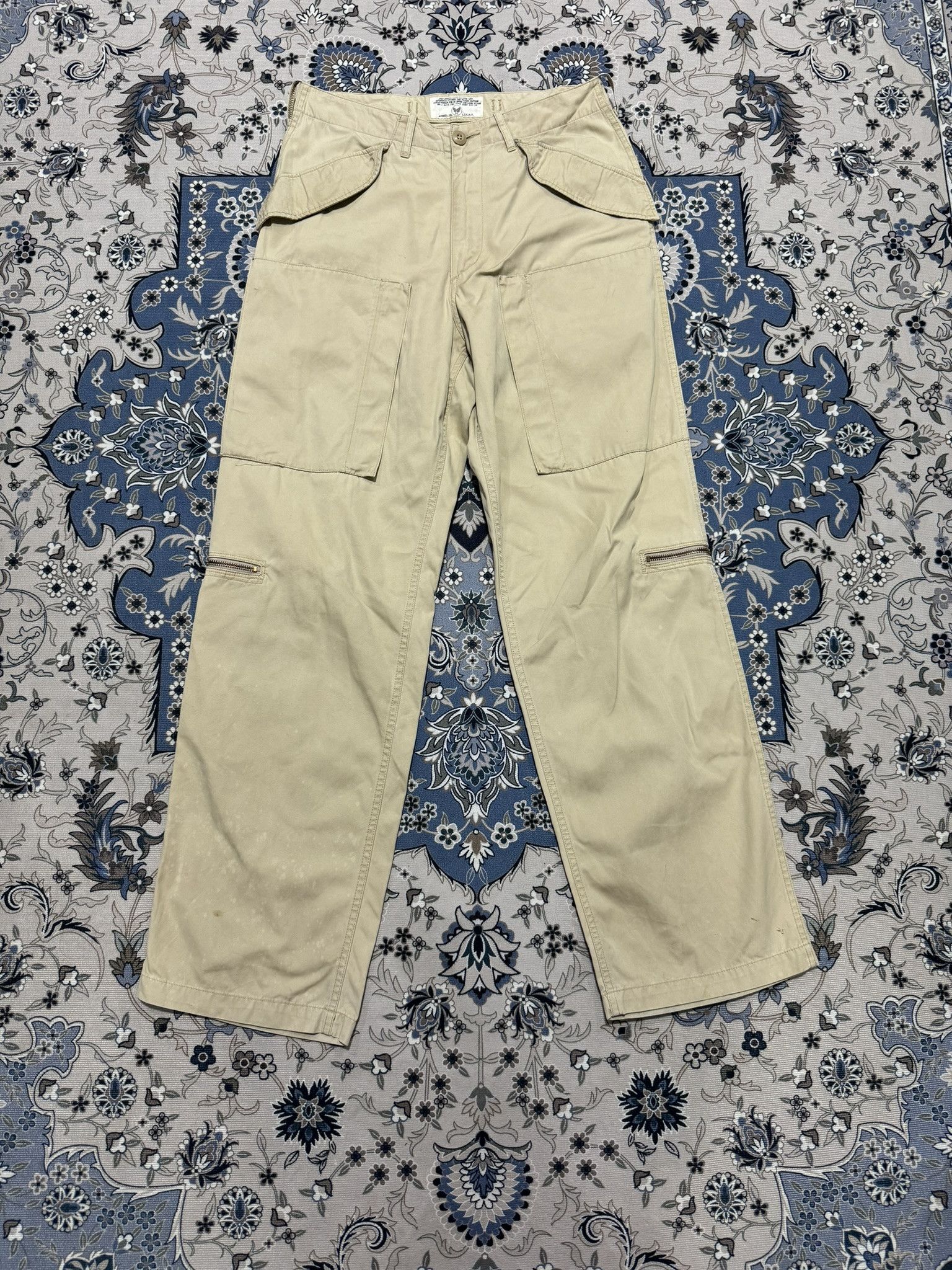 Avirex Avirex Tactical Military Parachute Cargo Pants Vuja De Size US 31 - 1 Thumbnail