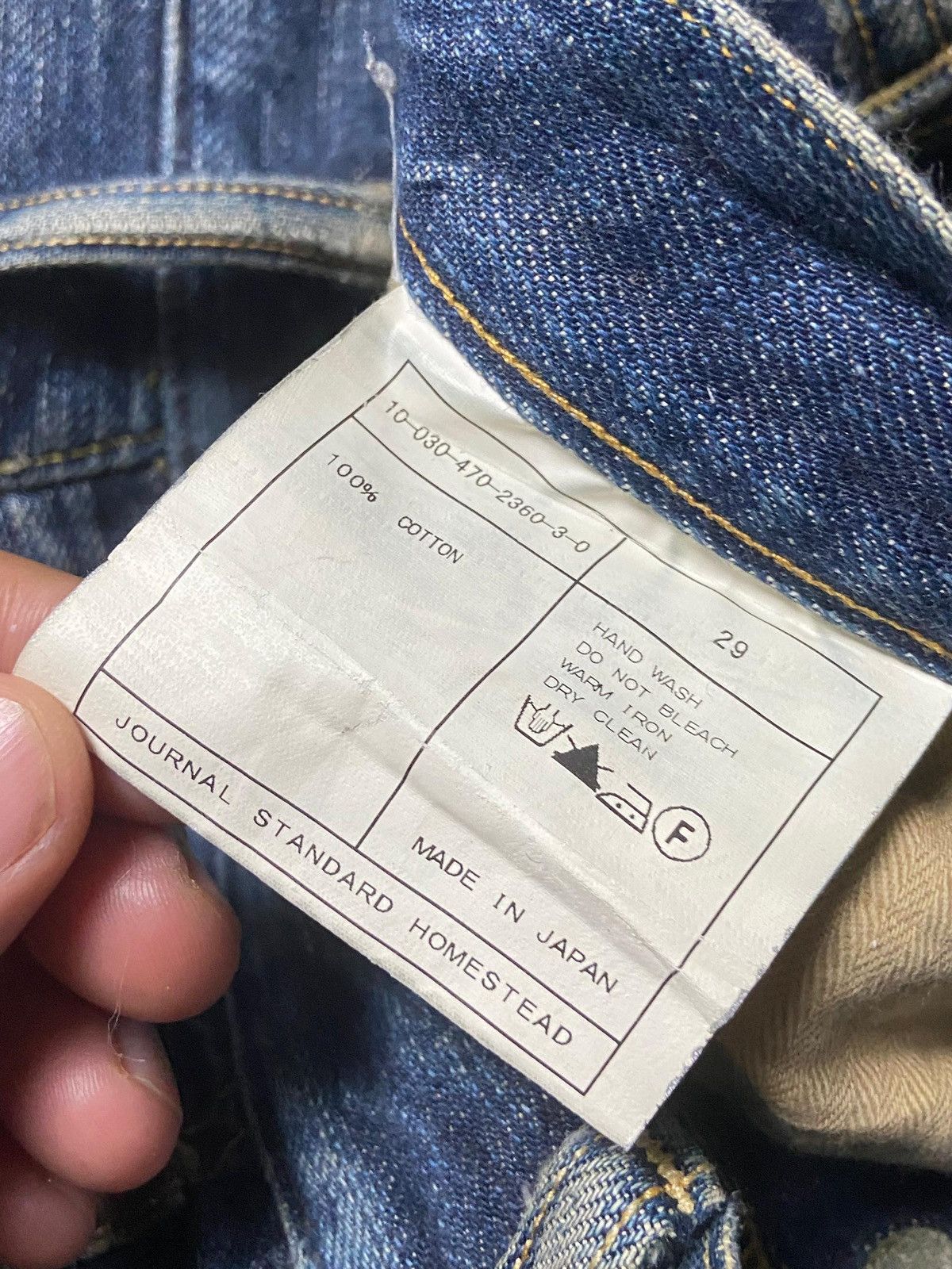 Journal Standard Journal Standard Homestead Selvedge Jeans (153) Size US 32 / EU 48 - 5 Thumbnail