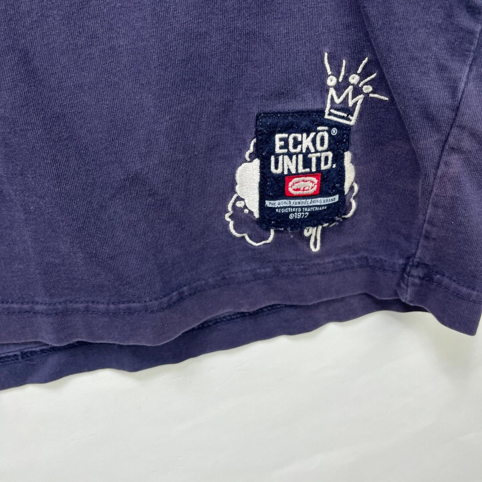 Ecko Unltd. Vintage Ecko Unlimited True Kings Baggy Hip Hop T-Shirt XL Size US XL / EU 56 / 4 - 4 Thumbnail