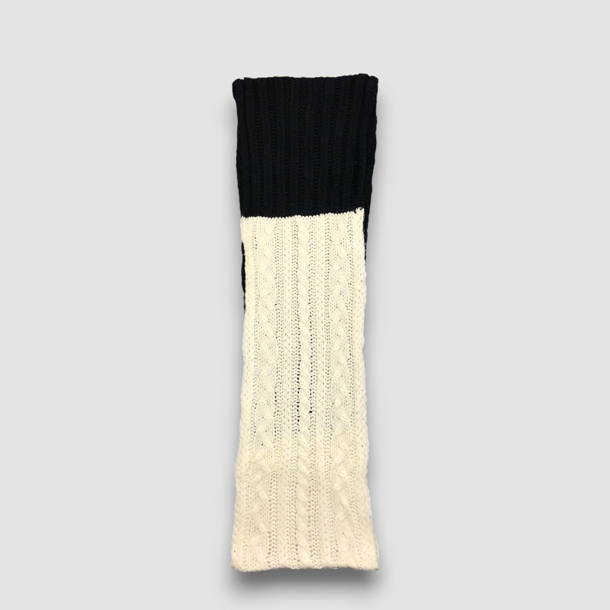 Beams Plus Vintage Beams Infinity Scarf Ribbed Knit Wool Scarves. Size ONE SIZE - 3 Thumbnail