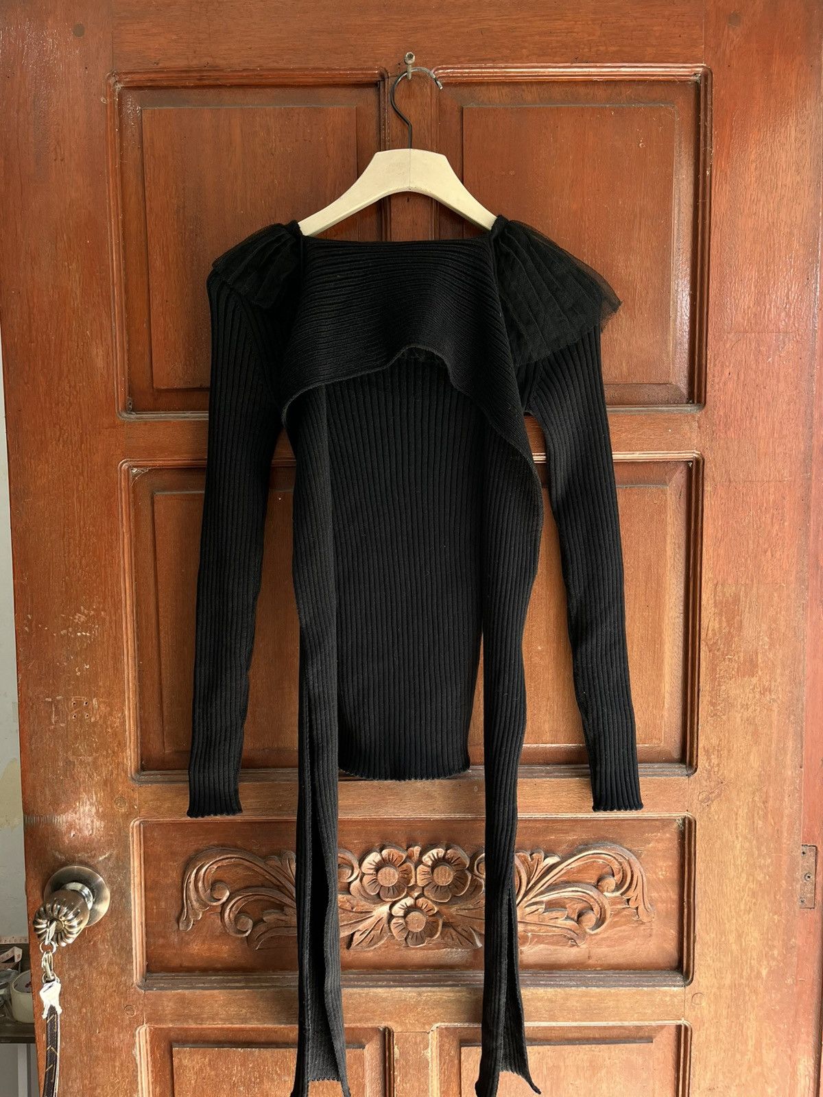 Jean Paul Gaultier JEAN PAUL GAULTIER RIBBED WOOL KNIT LONGSLEEVE Size M / US 6-8 / IT 42-44 - 11 Thumbnail