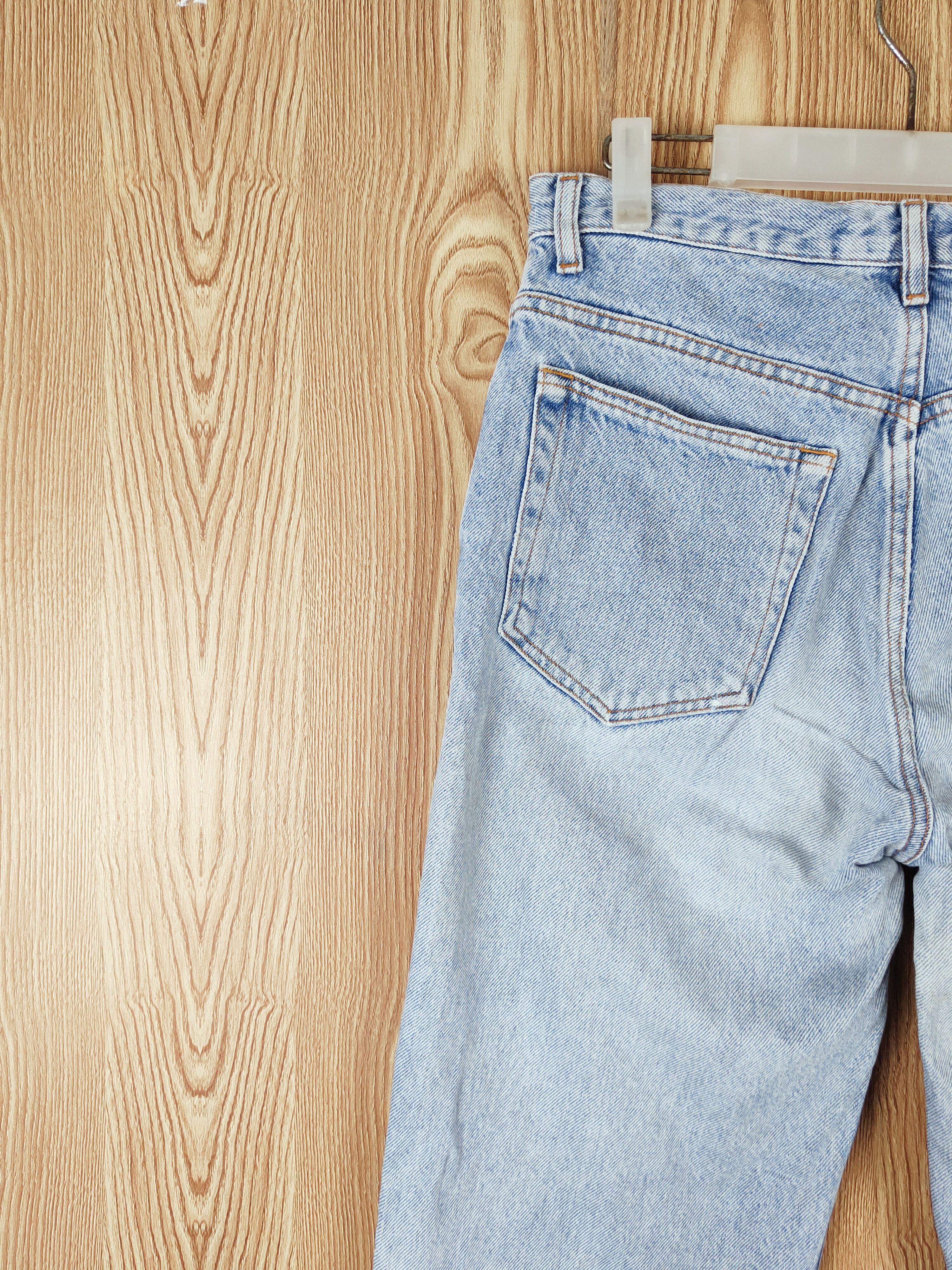 Calvin Klein × Vintage Calvin Klein Blue Faded Distressed Ripped Jeans Size US 31 - 10 Thumbnail