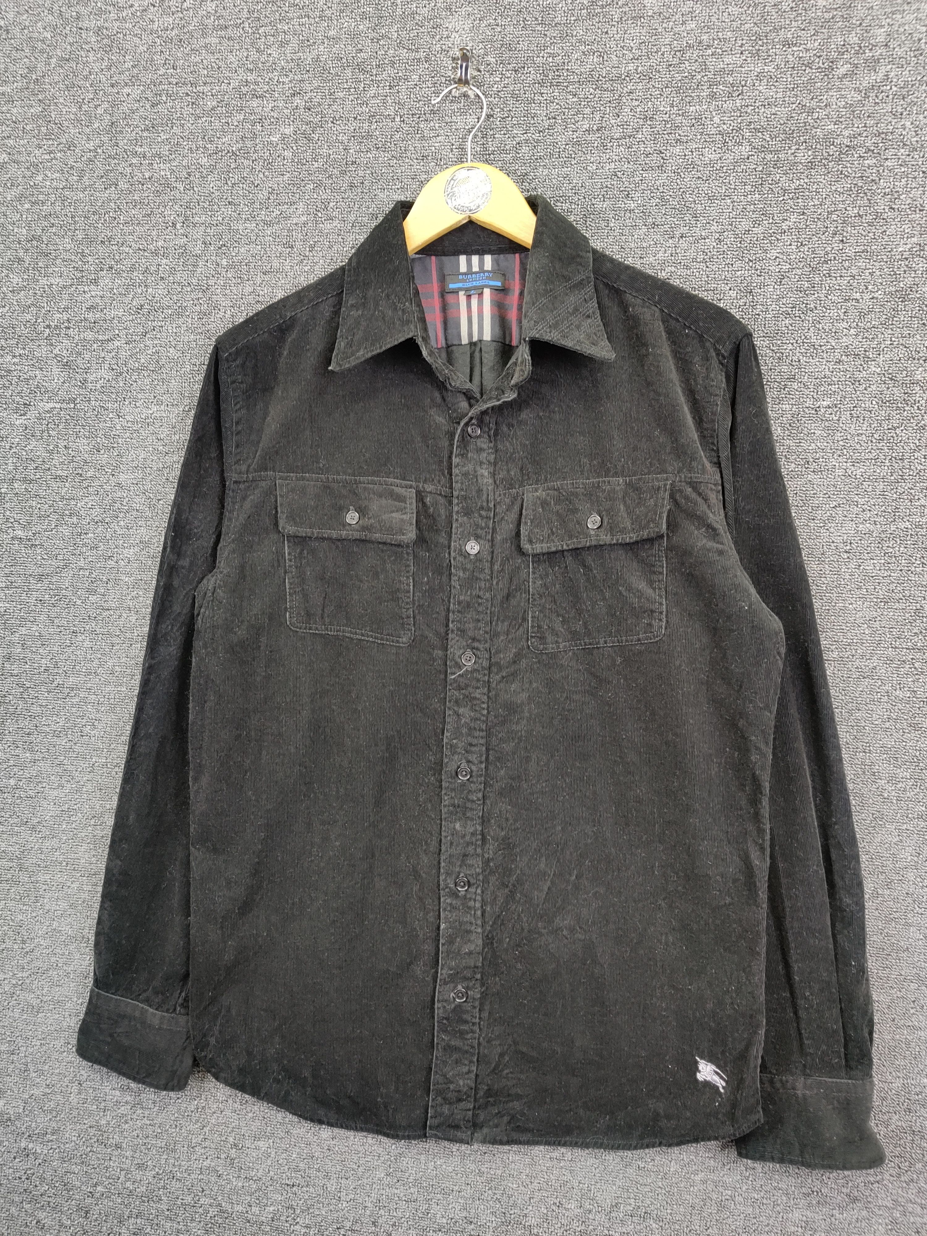 Burberry Vintage Burberry Blue Label Corduroy Overshirt Jacket Size US L / EU 52-54 / 3 - 2 Thumbnail