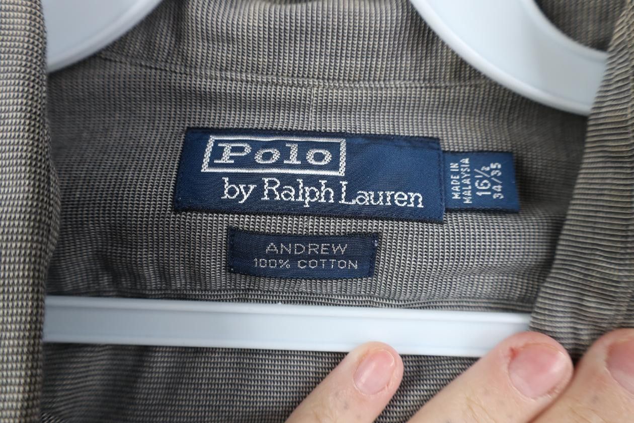 Polo Ralph Lauren Vintage 90s Ralph Lauren Andrew Collared Button Shirt Cotton Size US M / EU 48-50 / 2 - 6 Thumbnail