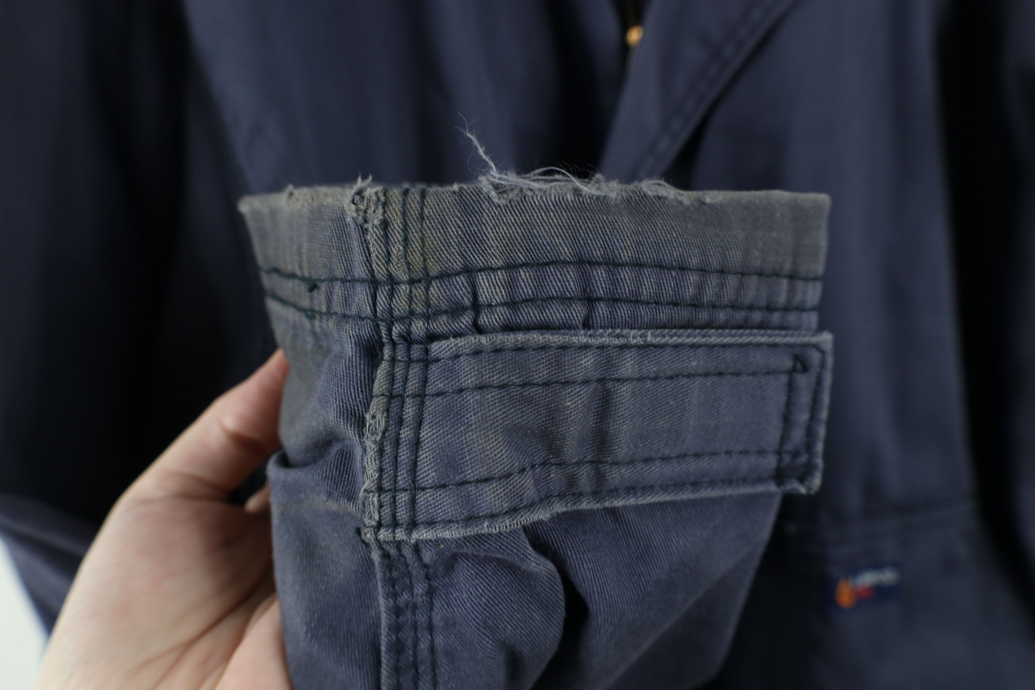 Vintage Vintage Streetwear Flame Fire Resistant ATPV 24 Work Jacket Size US XL / EU 56 / 4 - 6 Thumbnail