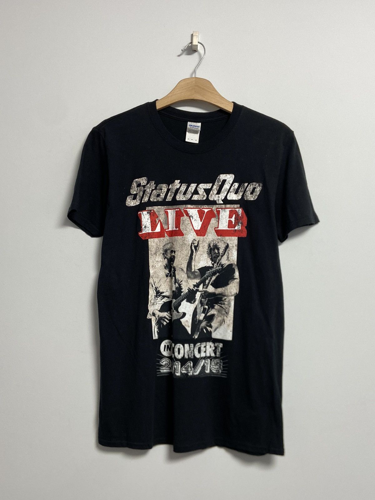 Band Tees × Designer × Vintage StatusQuo Vintage T-Shirt Size US M / EU 48-50 / 2 - 1 Thumbnail