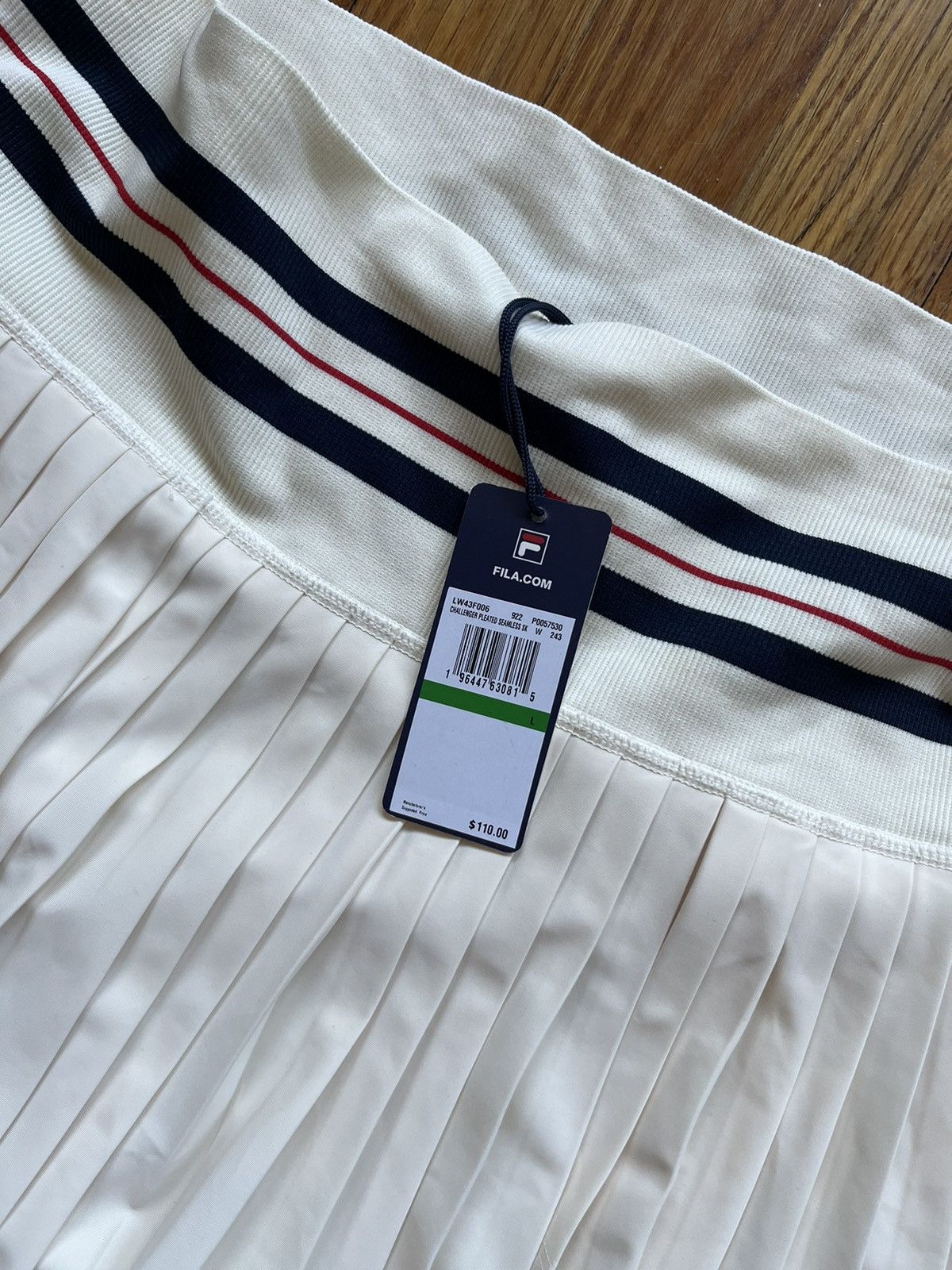Fila Fila Seamless Skorts white tennis skirt cheerleading yoga Size 32" / US 10 / IT 46 - 3 Thumbnail