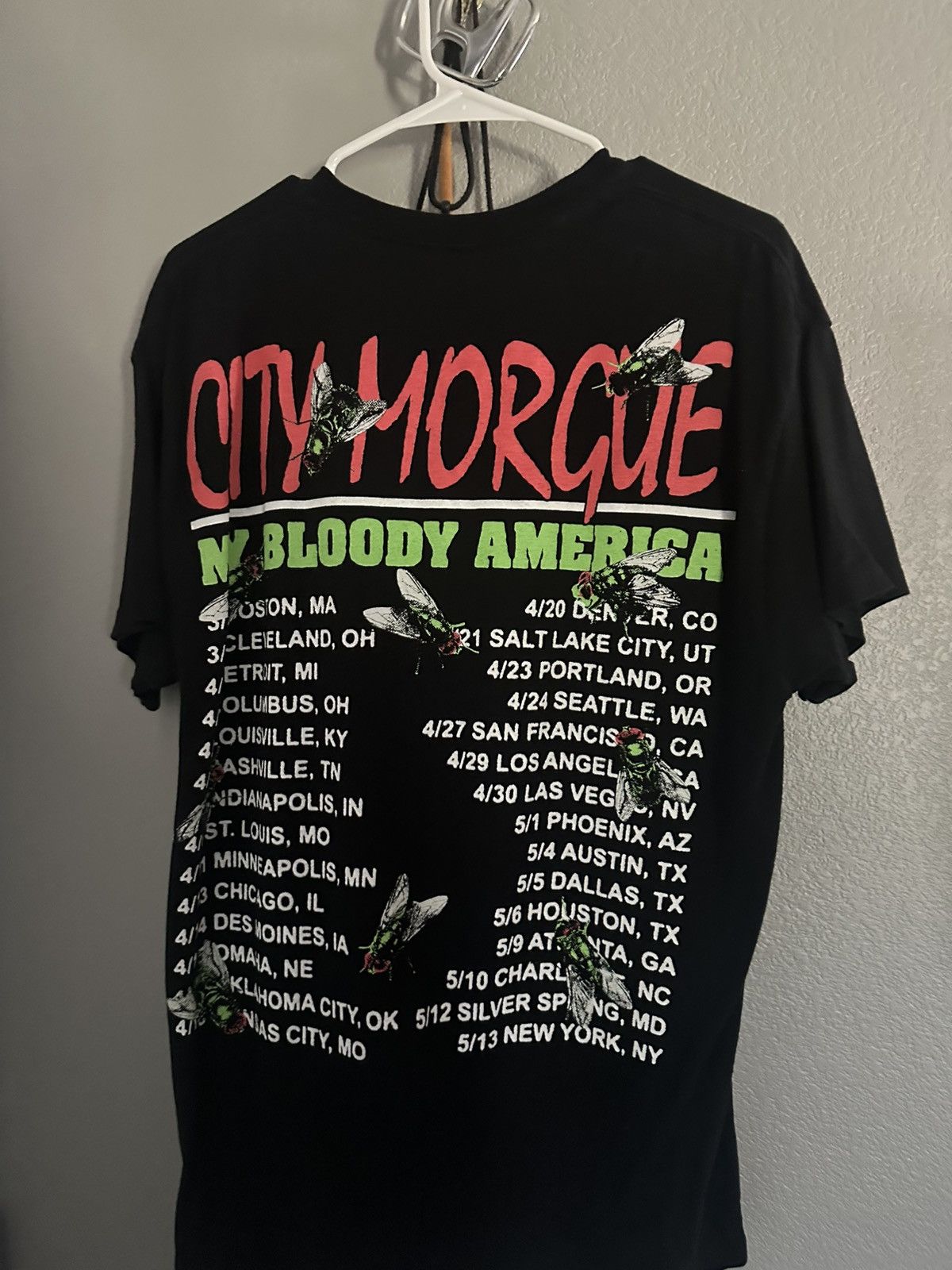Band Tees City Morgue My bloody America Tour Size US L / EU 52-54 / 3 - 2 Thumbnail