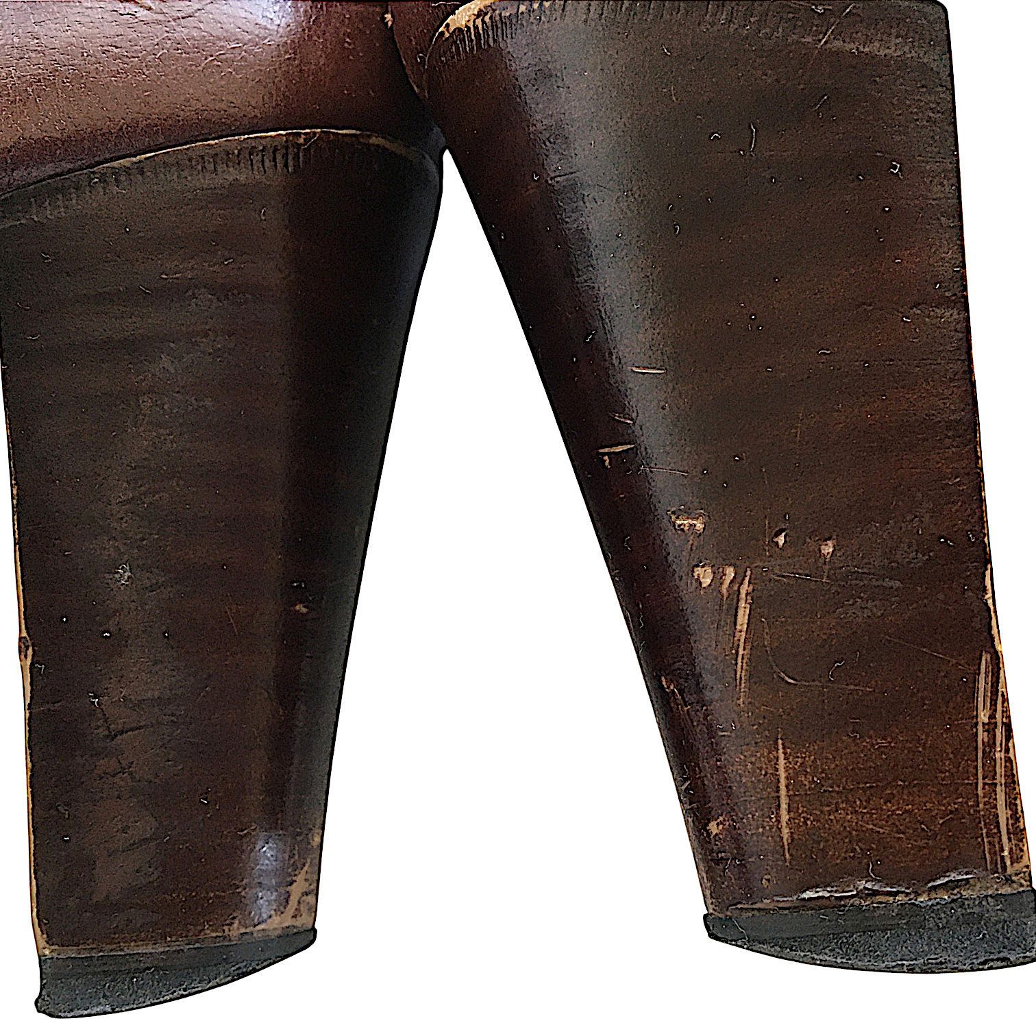 Vintage Brown Leather Cavalry Boots – Vintage 1970s Retro Size US 6 / IT 36 - 13 Thumbnail