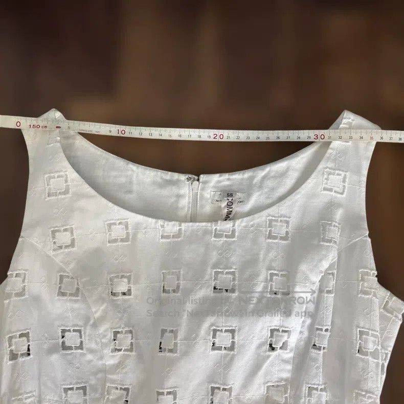 Comme des Garcons Comme Des Garcons White Patchwork Design Dress Size XS / US 0-2 / IT 36-38 - 7 Thumbnail