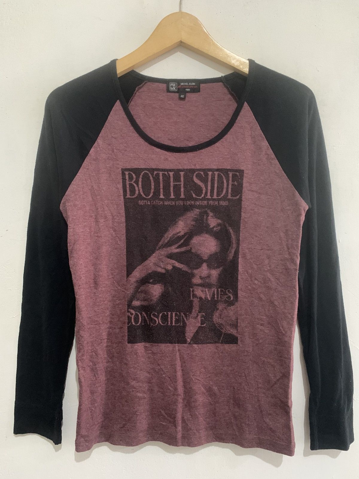Michel Klein Vintage MK Bothside longsleve Size US S / EU 44-46 / 1 - 6 Thumbnail
