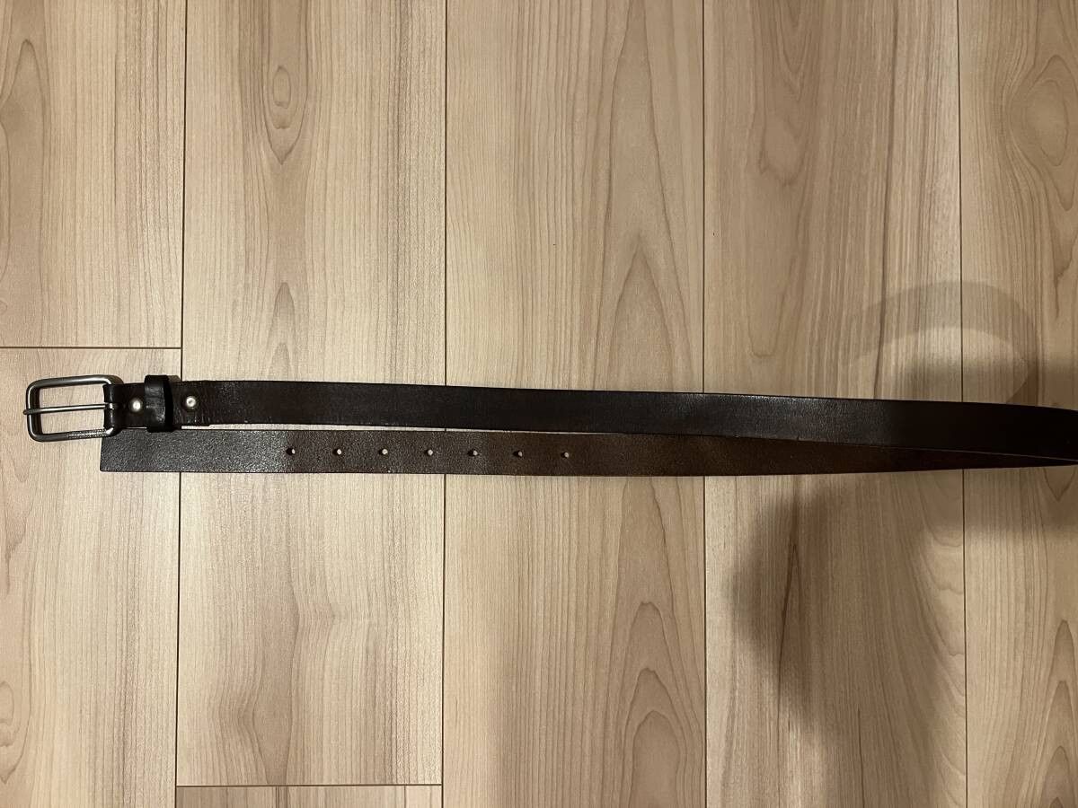 Dirk Bikkembergs Archive Leather Belt Size 34 - 1 Thumbnail
