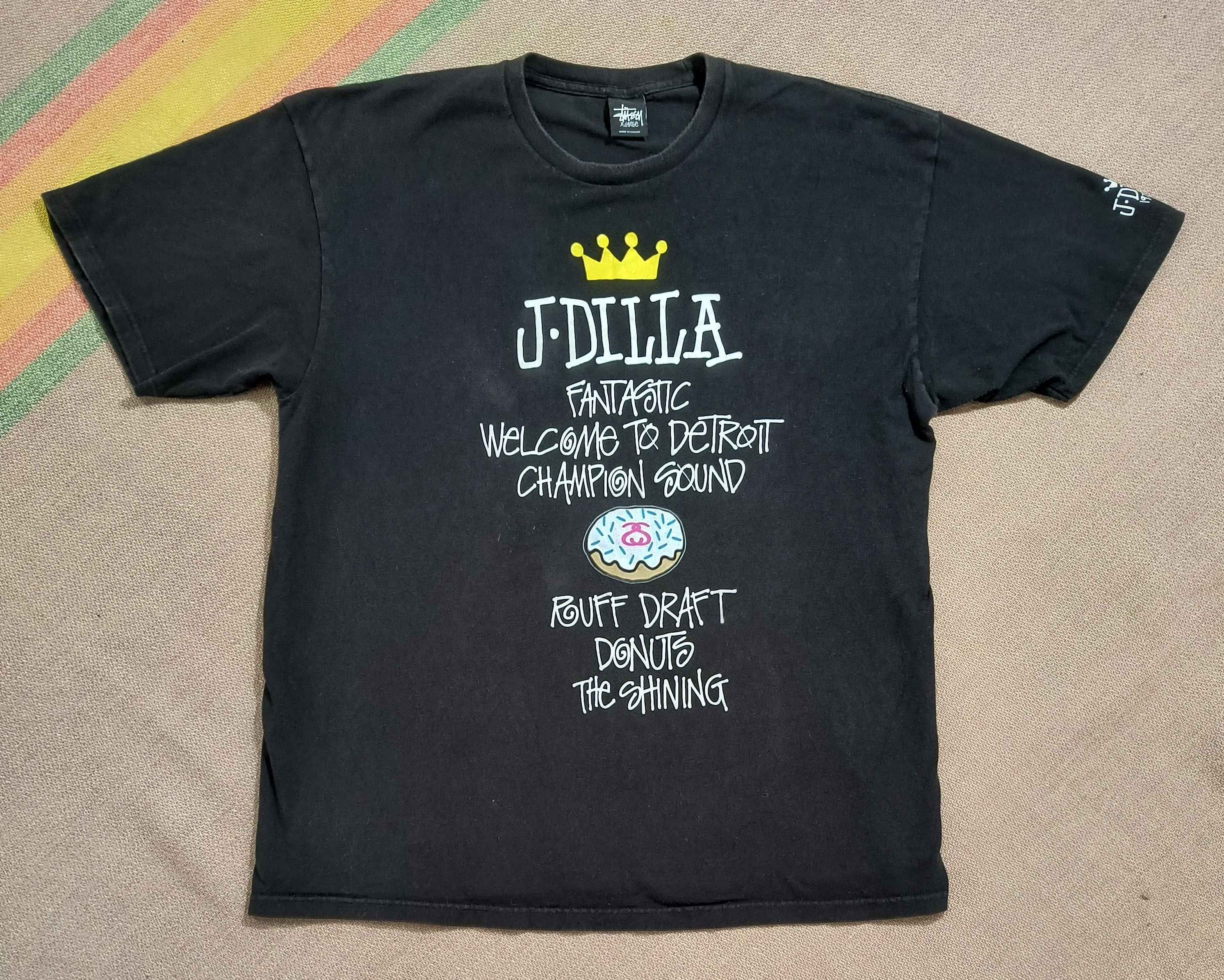 Other Vintage Y2K Stussy J-Dilla tee Size US XL / EU 56 / 4 - 2 Thumbnail