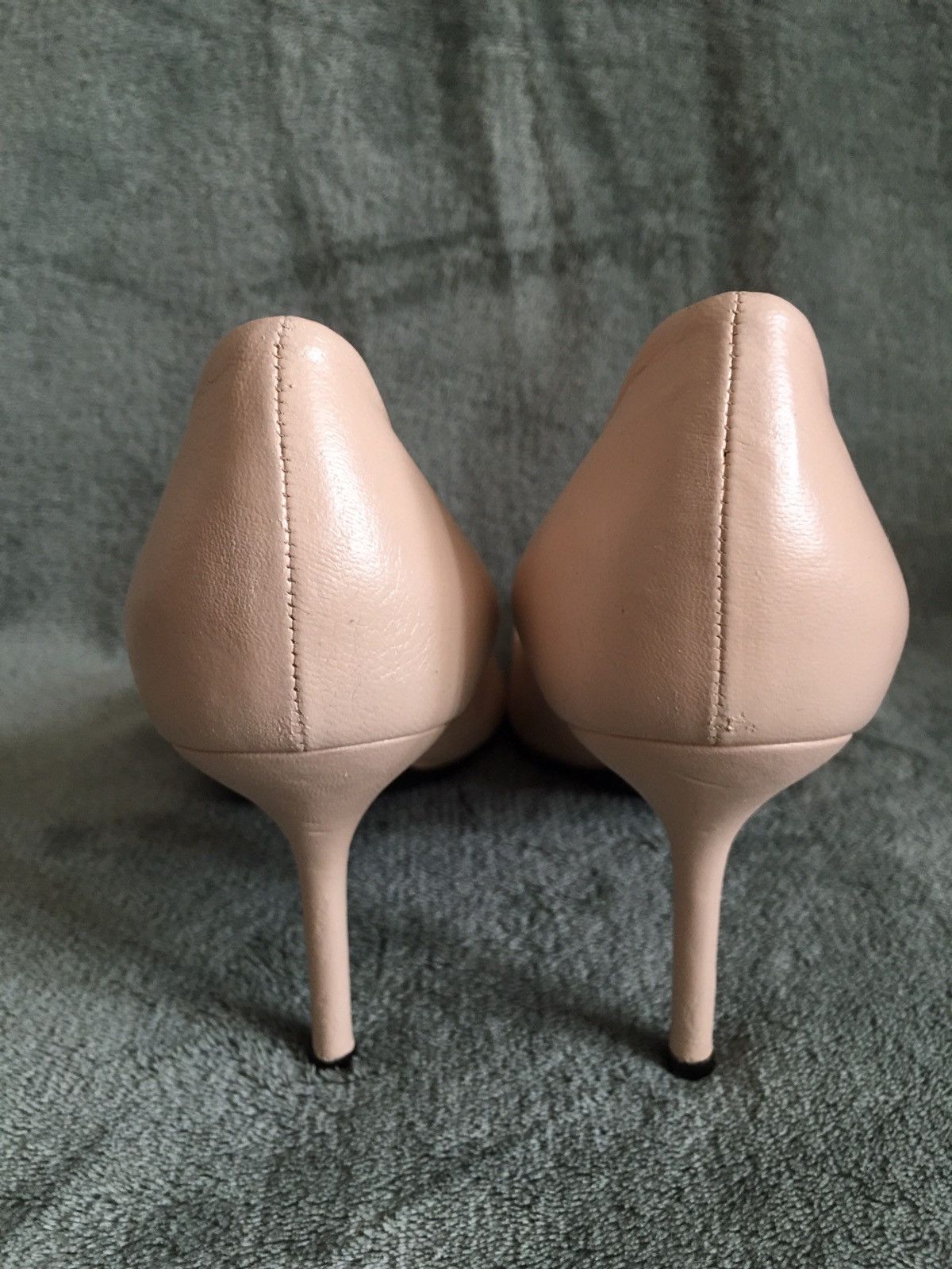 Gucci GUCCI Molaita Beige Leather Heels Pumps EU 37 Size US 7 / IT 37 - 9 Thumbnail