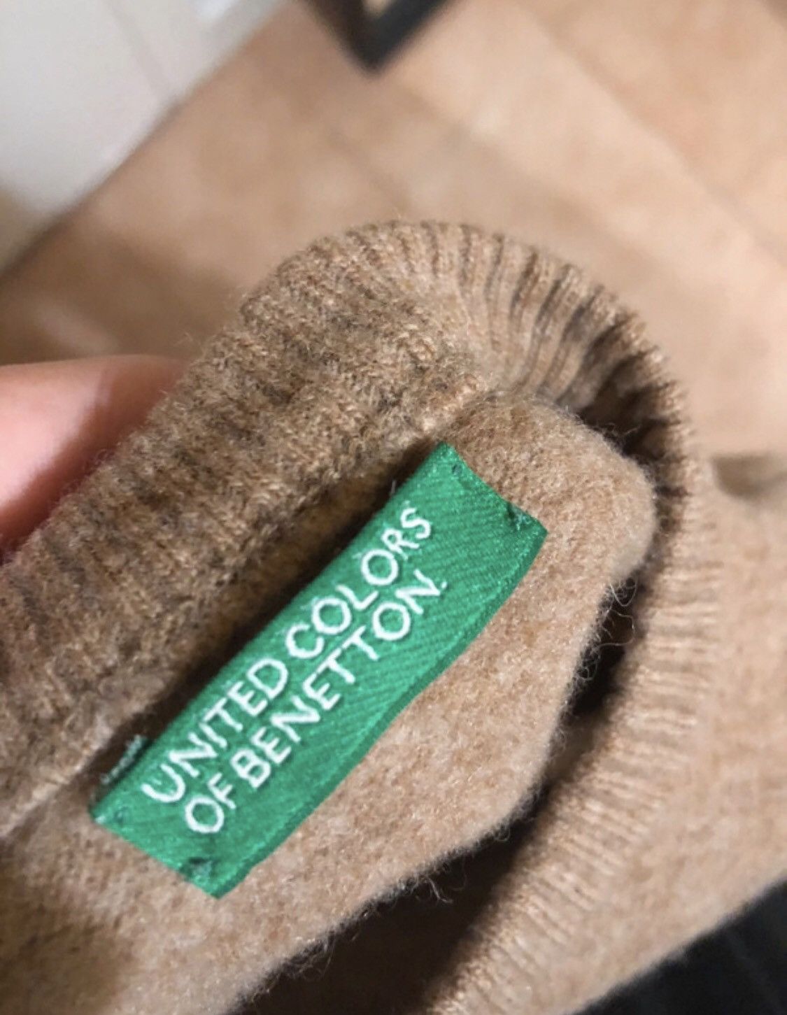 United Colors Of Benetton Brown United Colors of Benetton Sweater Size S / US 4 / IT 40 - 2 Thumbnail