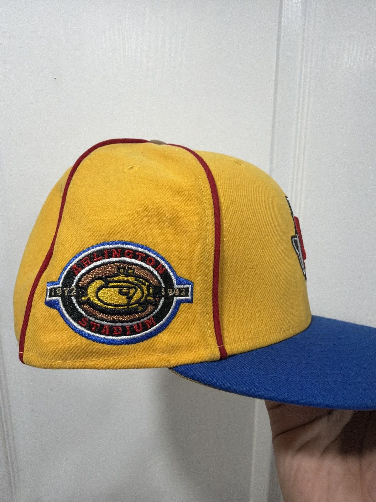 Lids Lids HD Exclusive “woody” Texas Rangers Fitted 7 – Worn 2x Size ONE SIZE - 3 Thumbnail